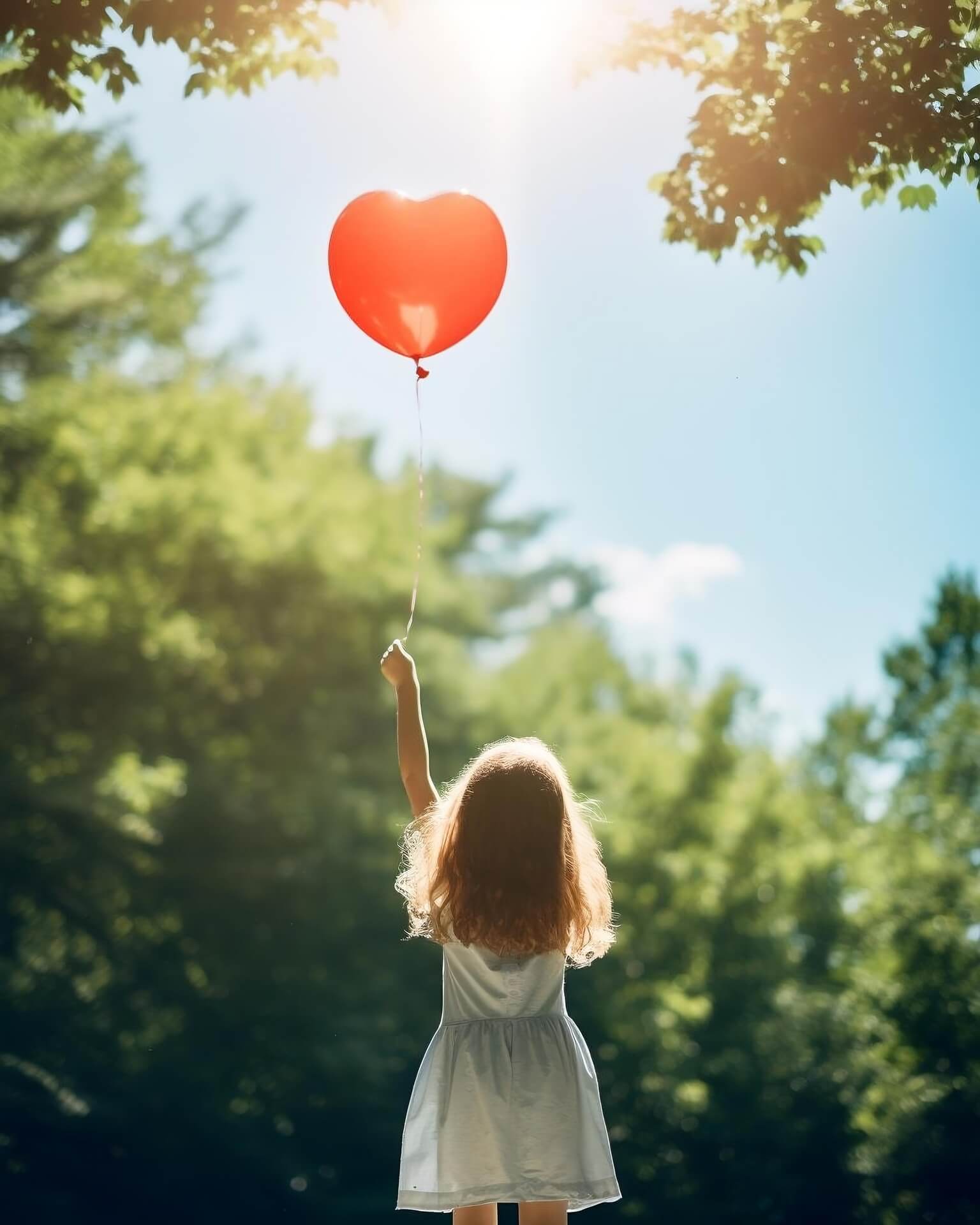 Heliumgefüllte Ballons