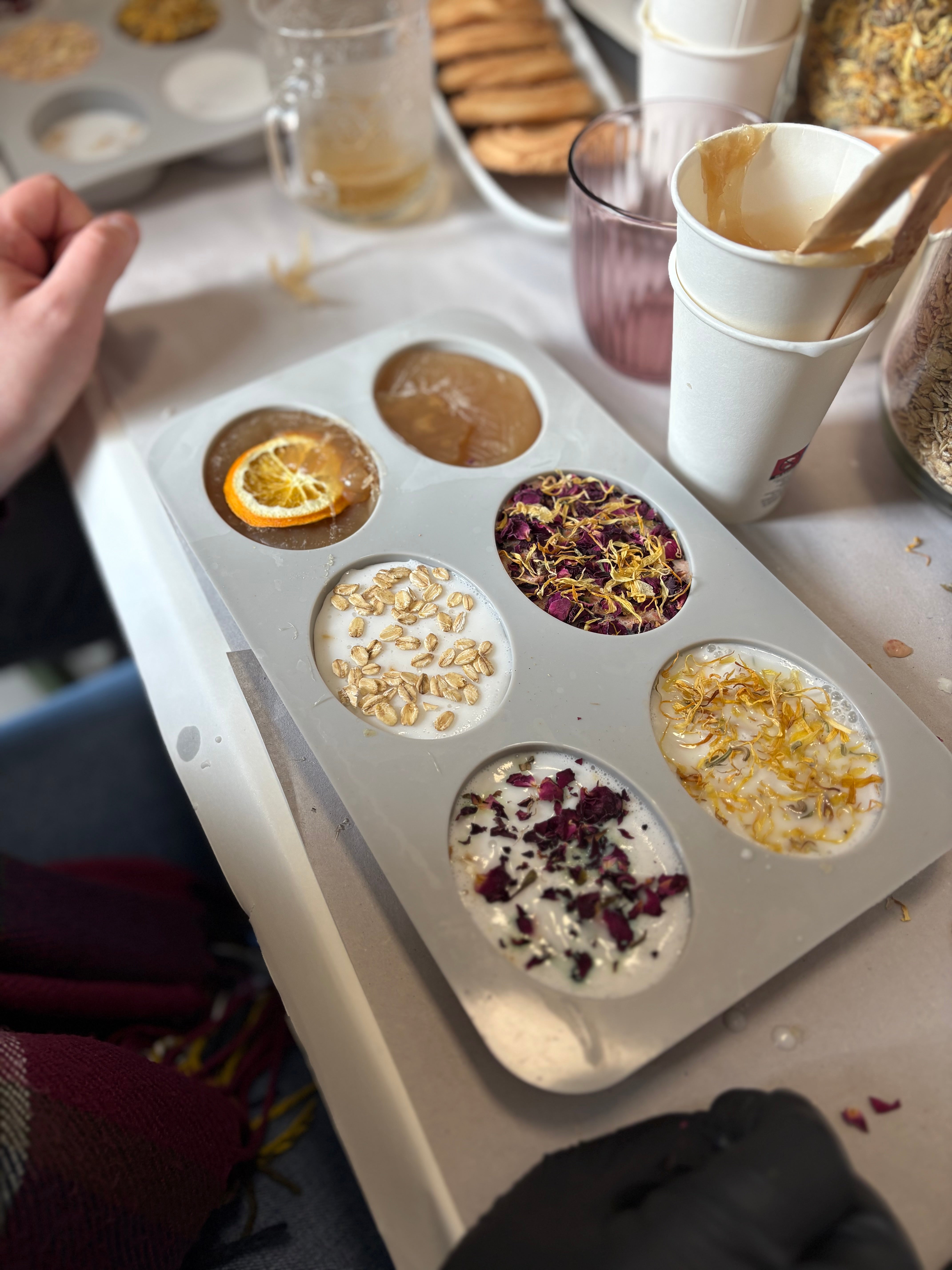 Seifenworkshop & inkl. Lehre über Wirksamkeit ätherischer Öle