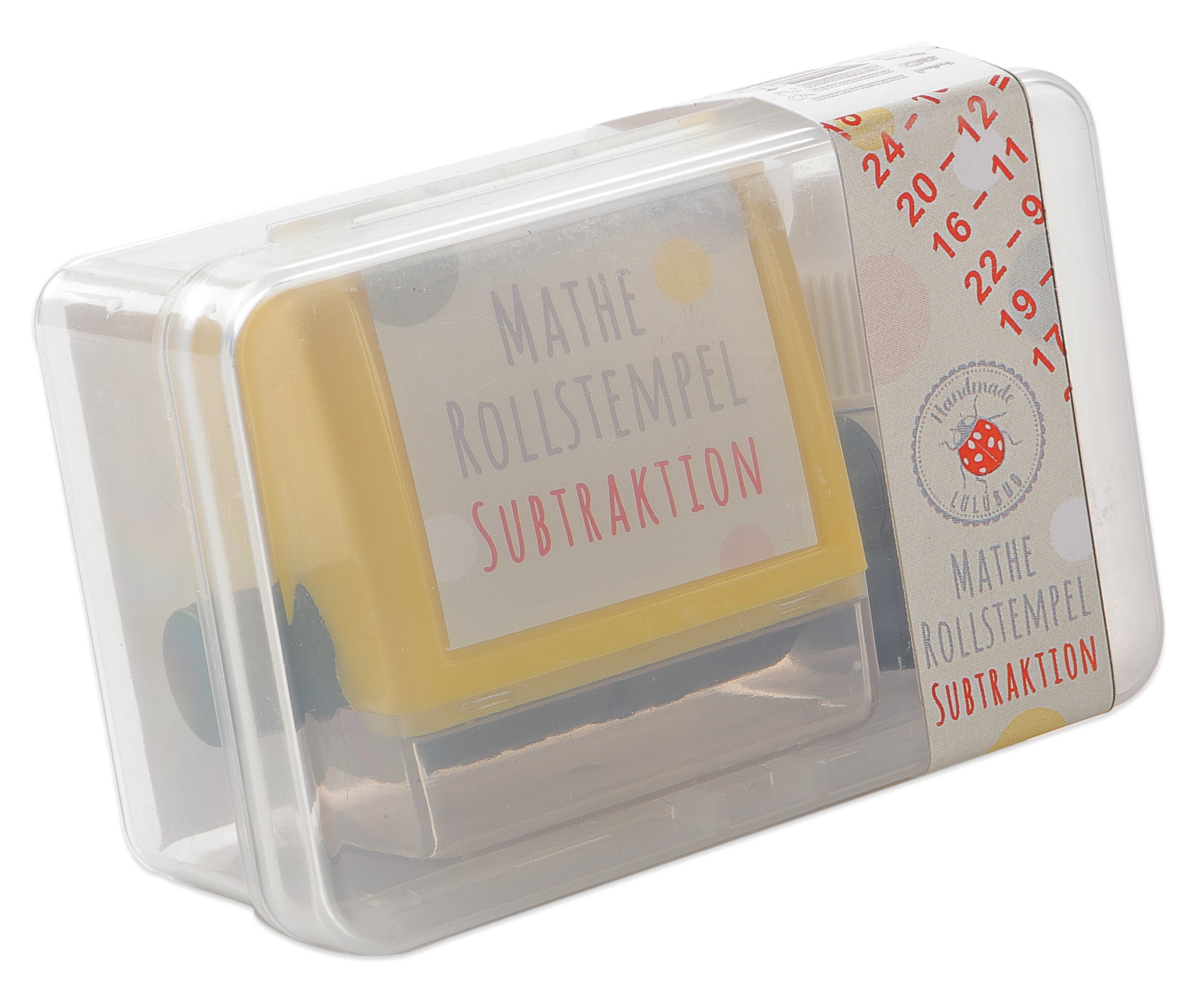 Mathe Rollstempel „Substraktion“