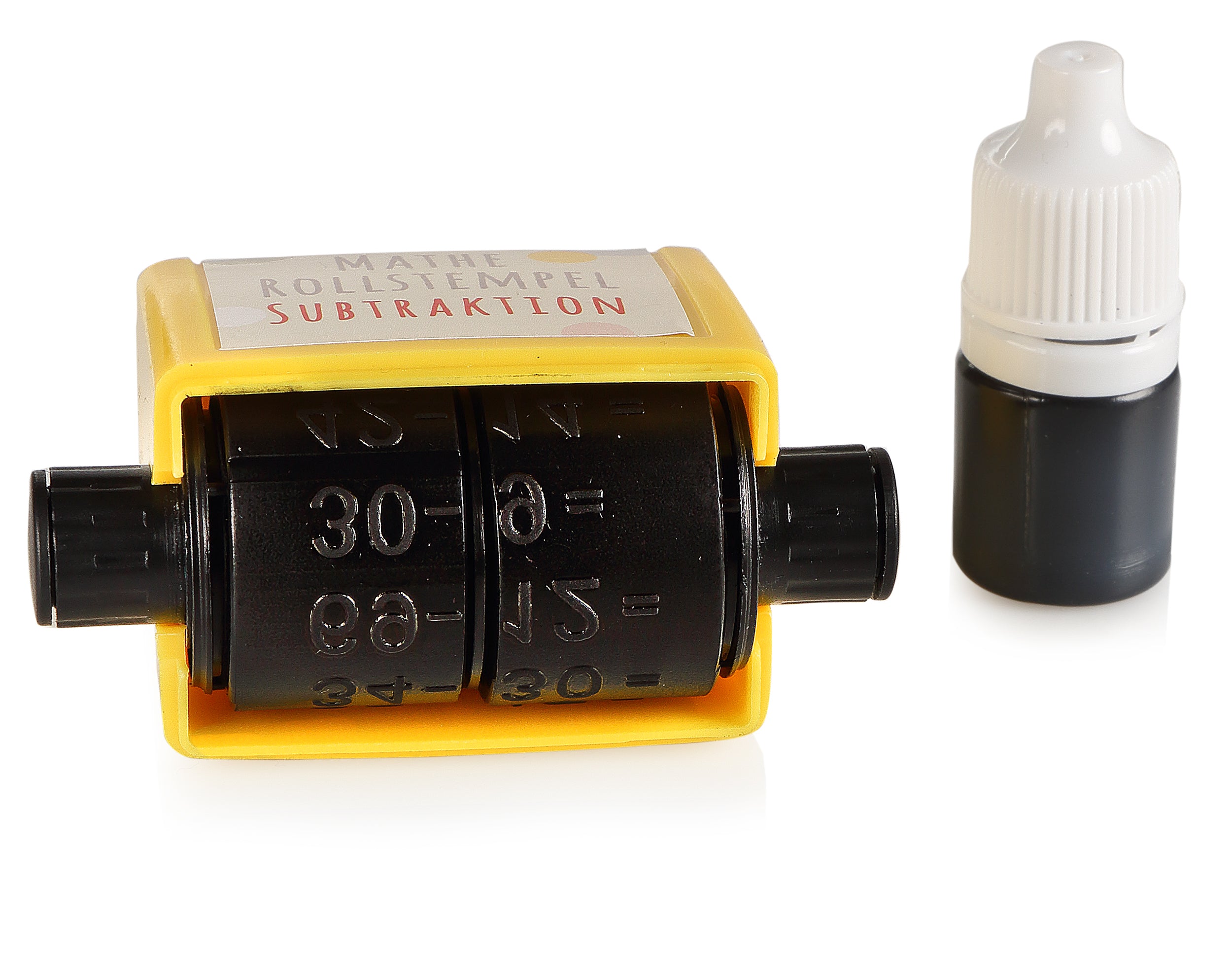 Mathe Rollstempel „Substraktion“