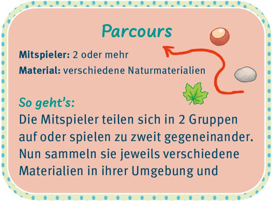 25 Spiele für draußen | Karten | in praktischer Box