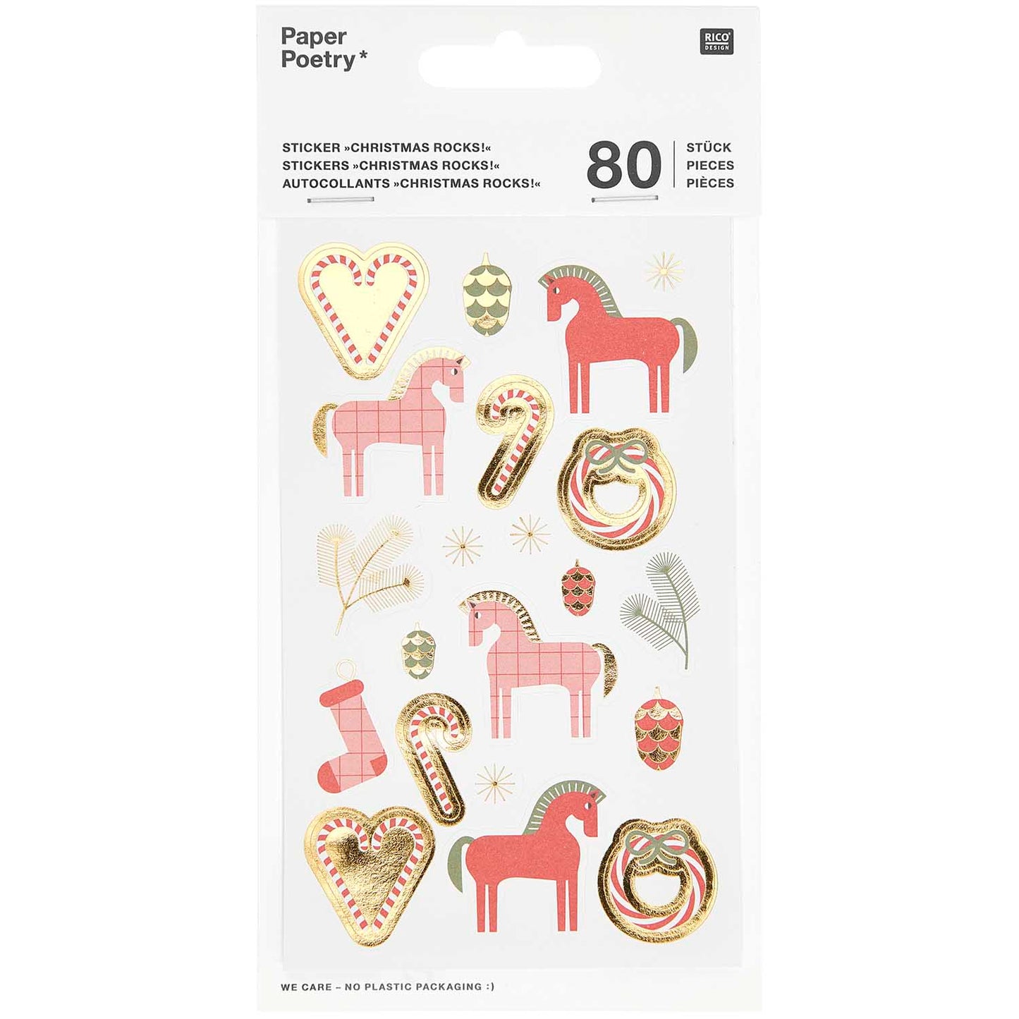 Sticker | Weihnachtssticker | Christmas Rocks! | FSC Mix