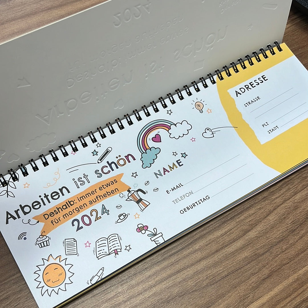 Arbeiten ist schön | Tischkalender | GROH Verlag