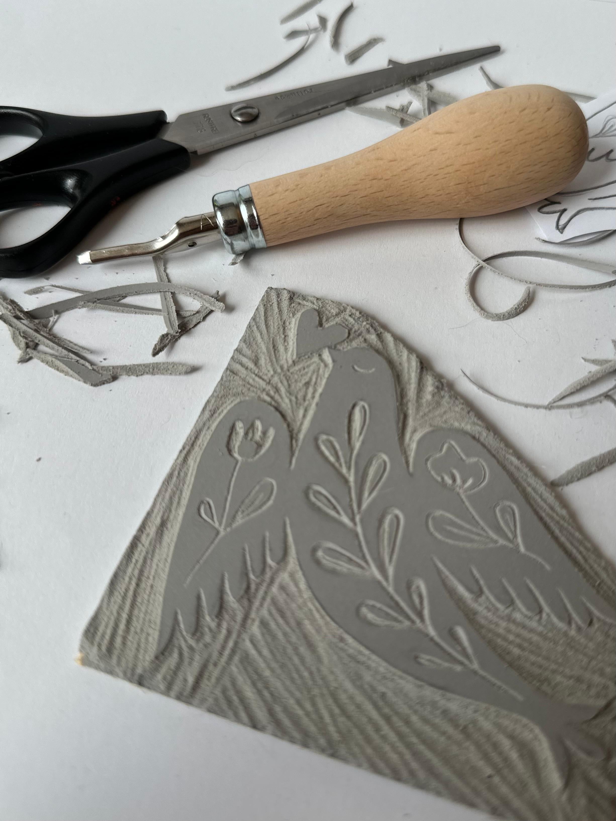 BLOCKPRINT WORKSHOP mit Julia