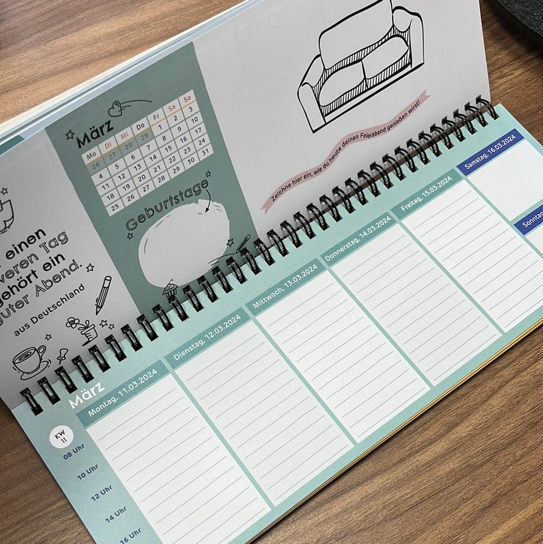 Arbeiten ist schön | Tischkalender | GROH Verlag