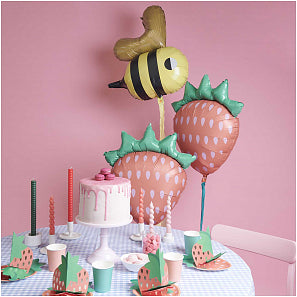 Spiralkerze 18,5cm groß | Smokey-Rosa| Set | Rico Design