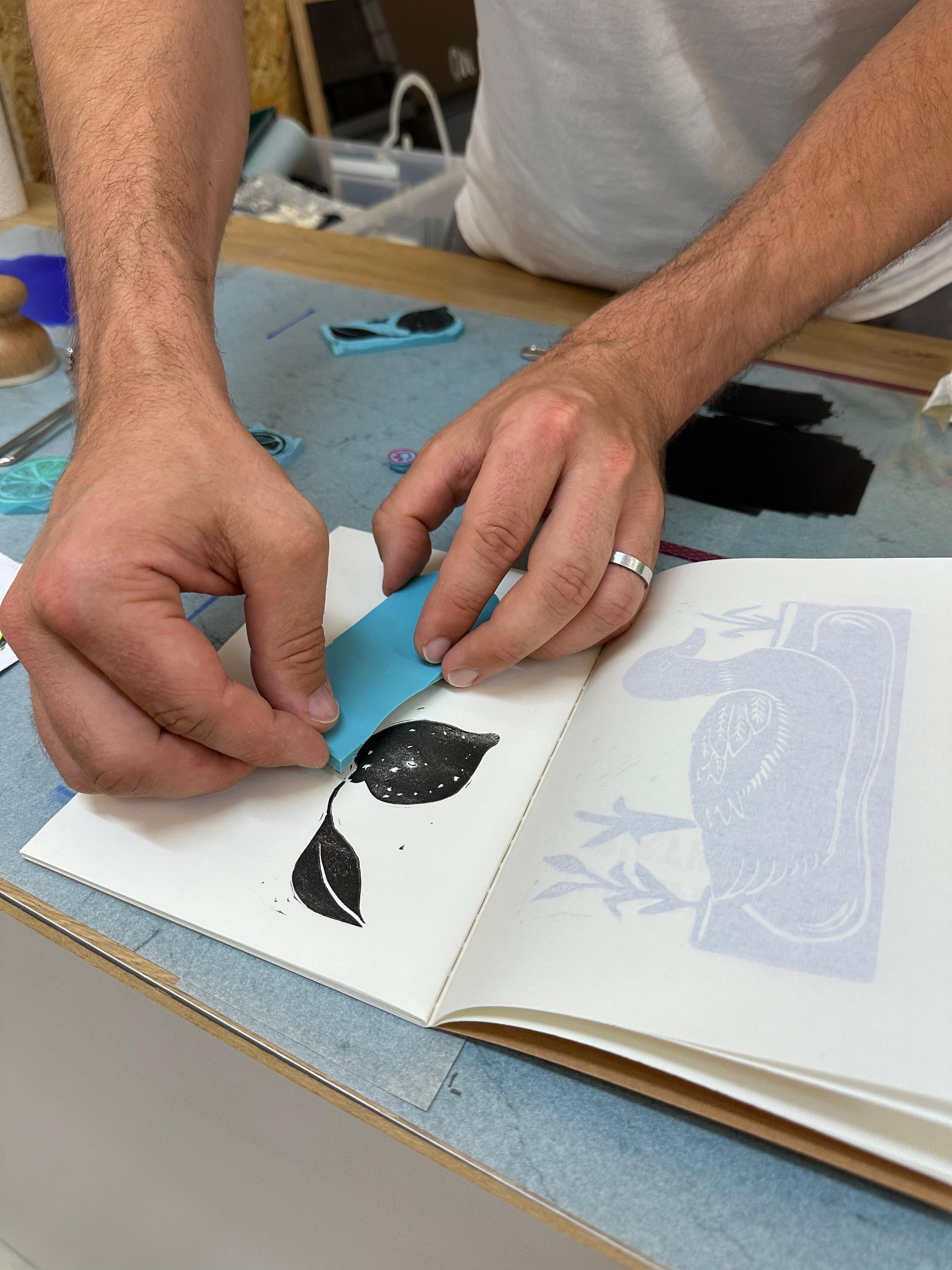 BLOCKPRINT WORKSHOP mit Julia
