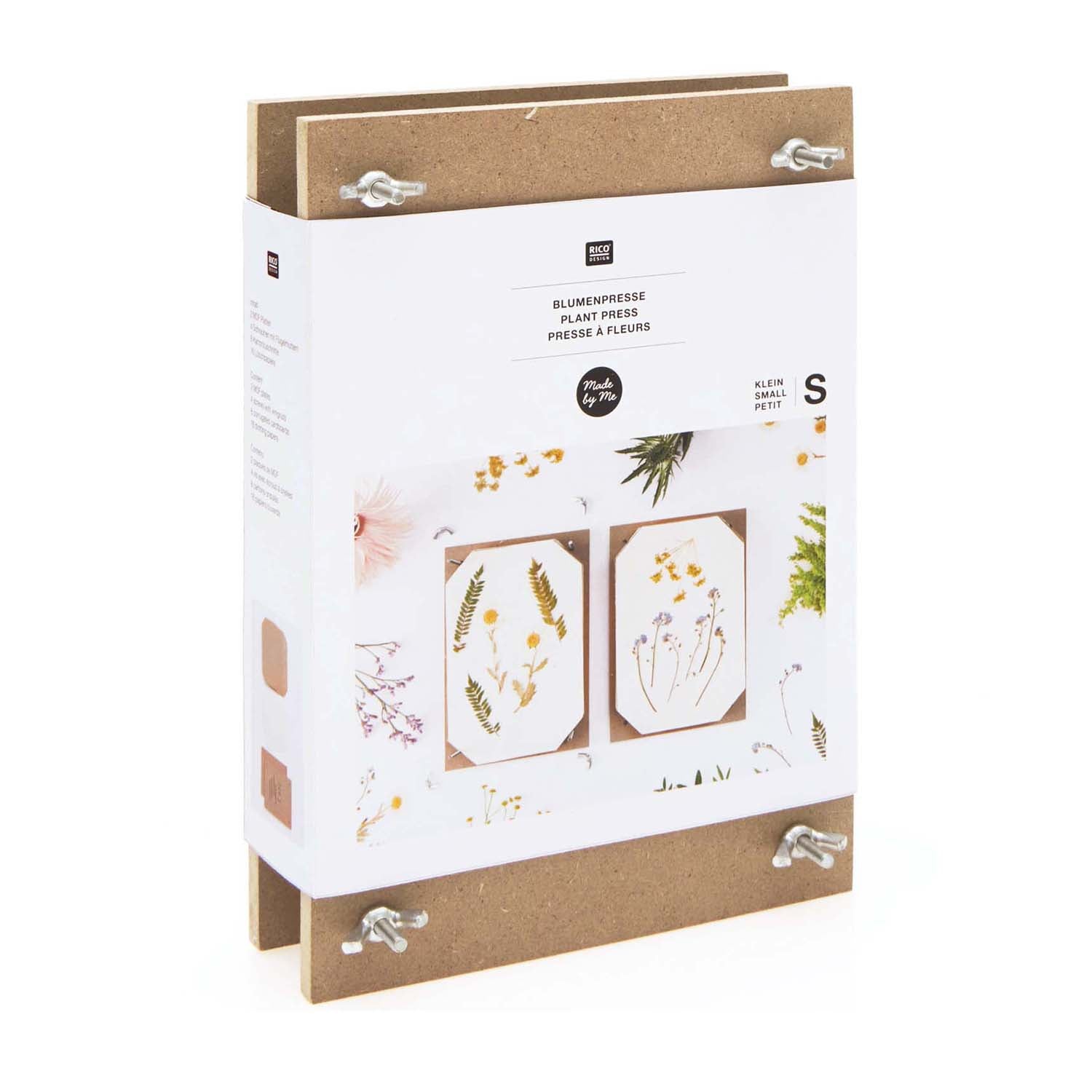 Blumenpresse 14,8x21x4,3cm | zur Einschulung | Ferien | Weihnachtsgeschenk