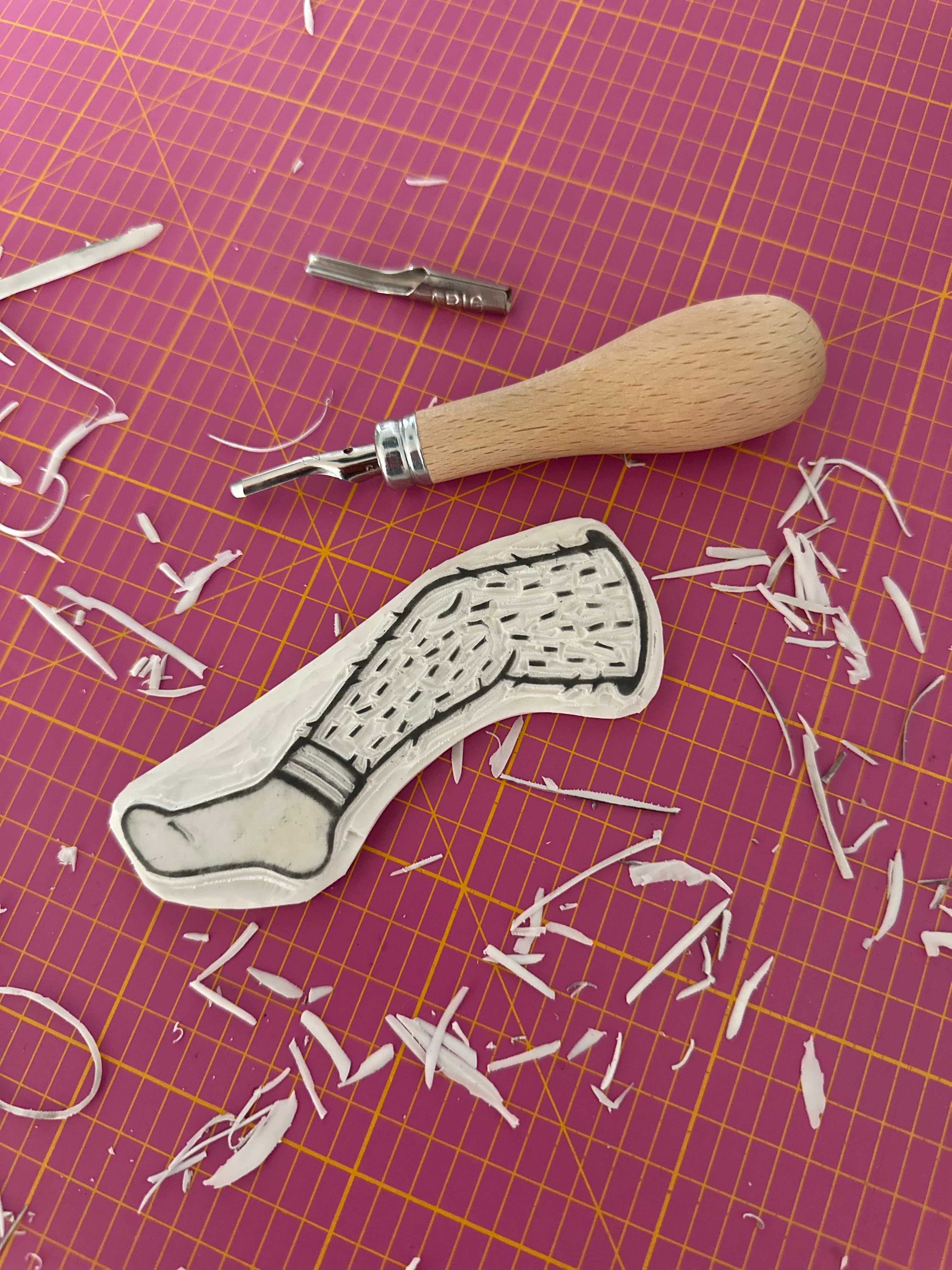 BLOCKPRINT WORKSHOP mit Julia