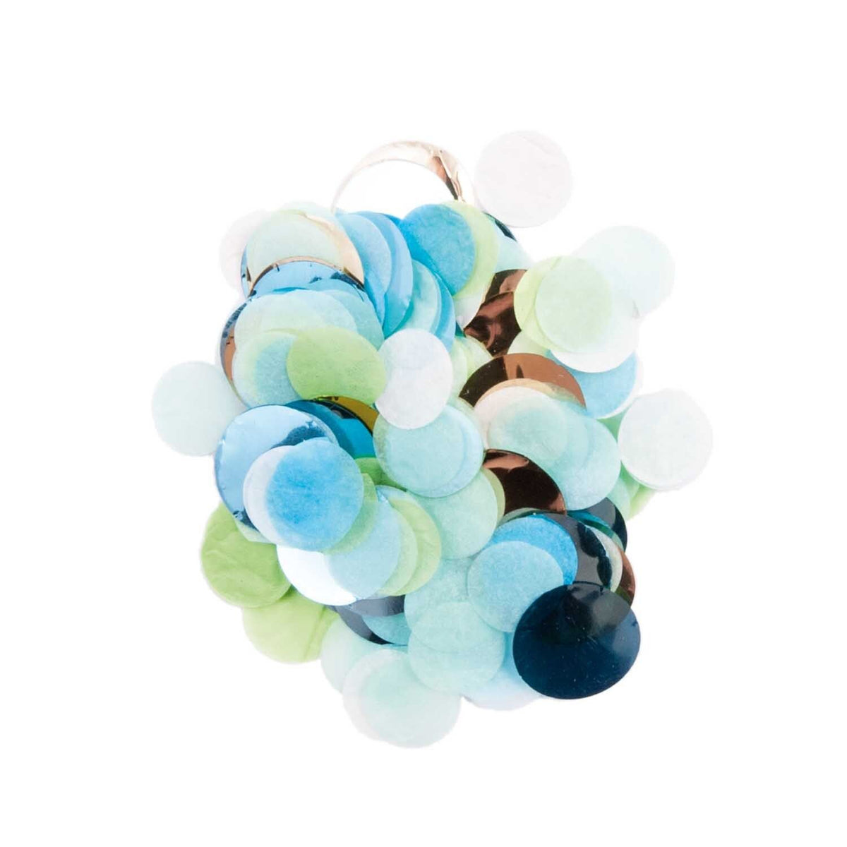 Konfetti Blau/Grün Mix 20g | Rico Design | Paper Poetry