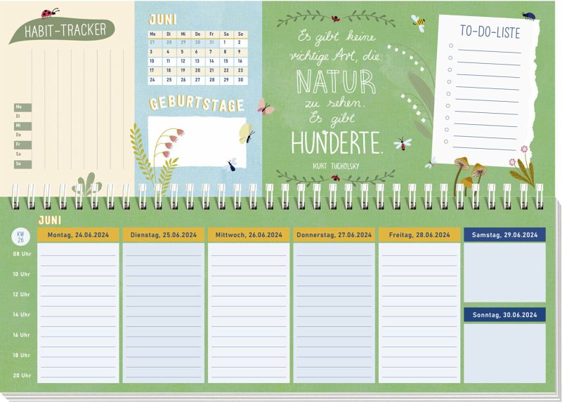 Lebe wild und voller Träume | Tischkalender | GROH Verlag