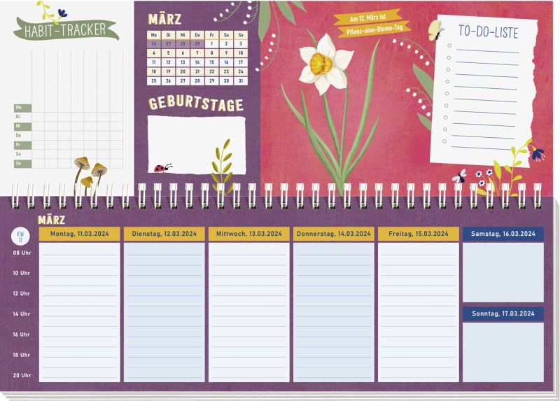 Lebe wild und voller Träume | Tischkalender | GROH Verlag