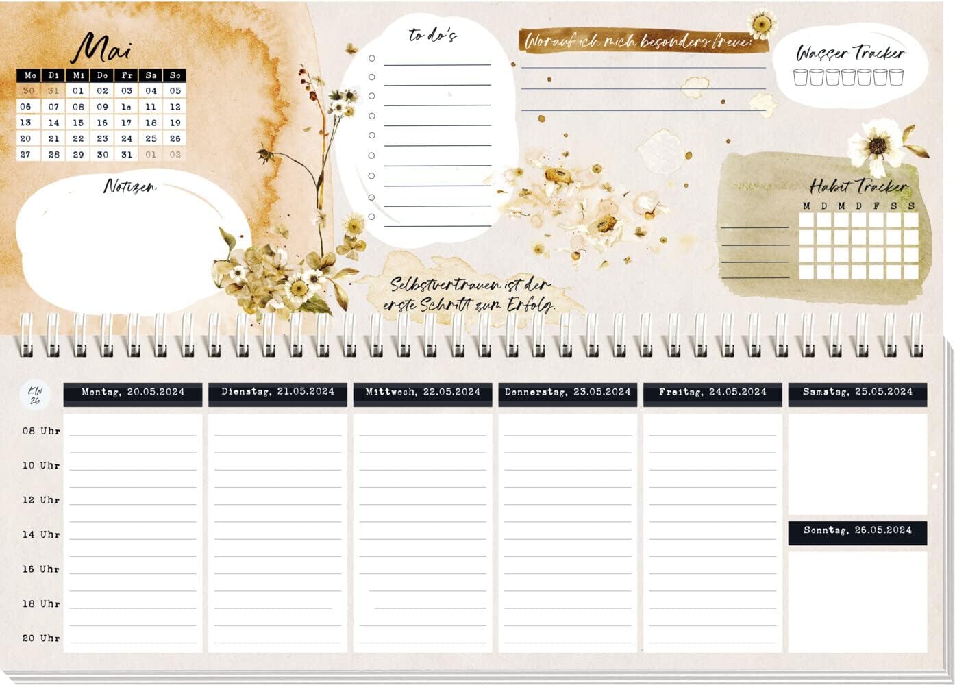 Progress, not perfection | Tischkalender | GROH Verlag