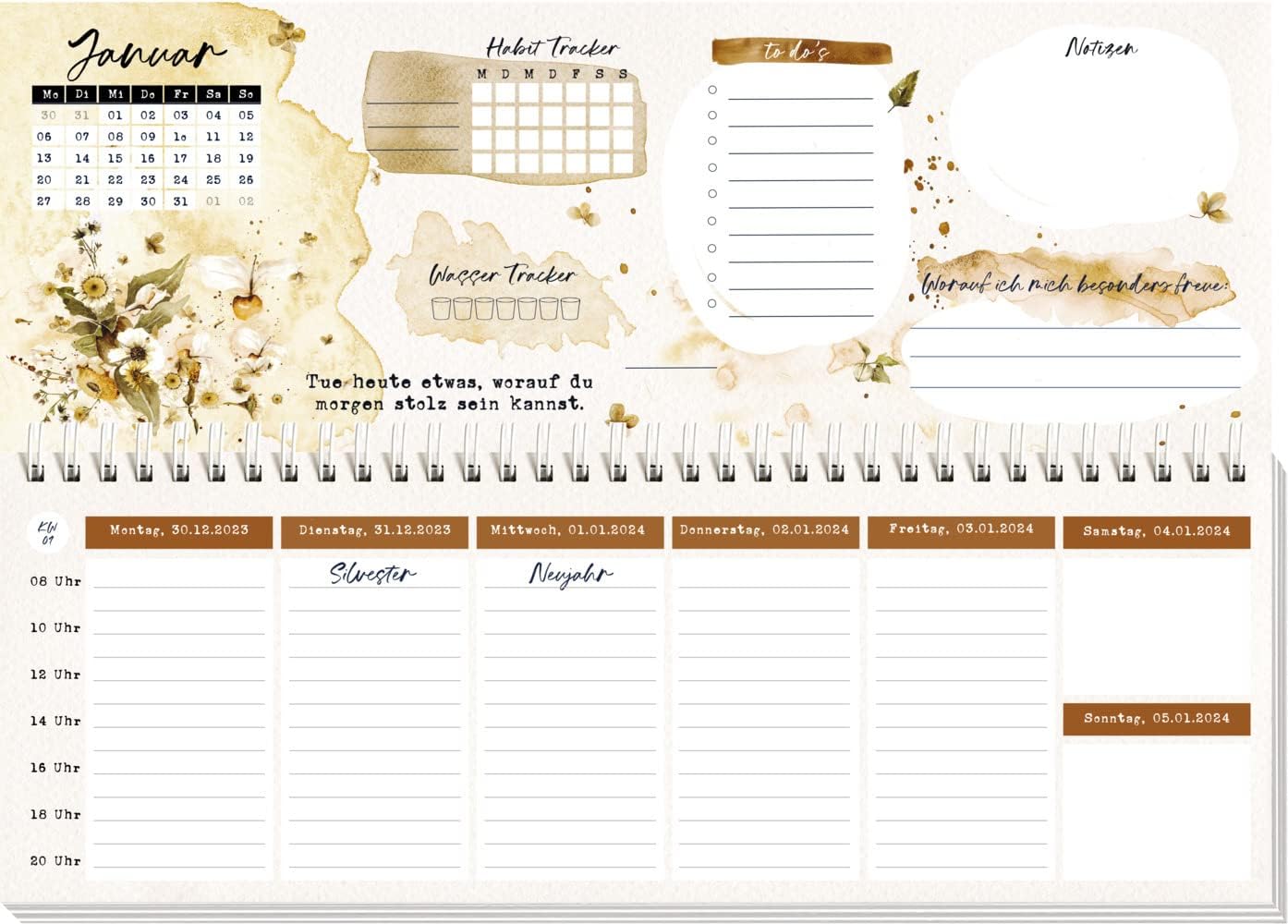 Progress, not perfection | Tischkalender | GROH Verlag