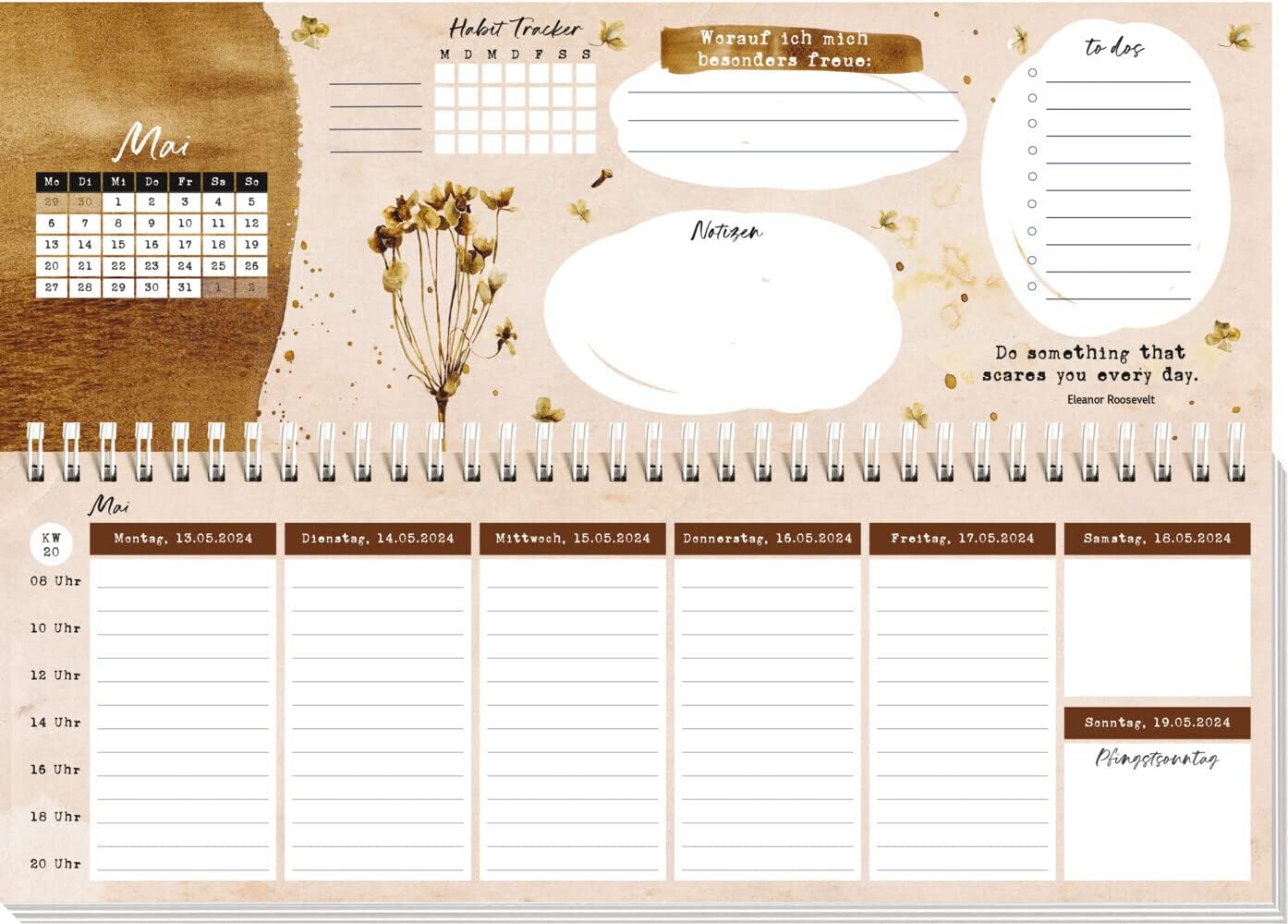 Progress, not perfection | Tischkalender | GROH Verlag