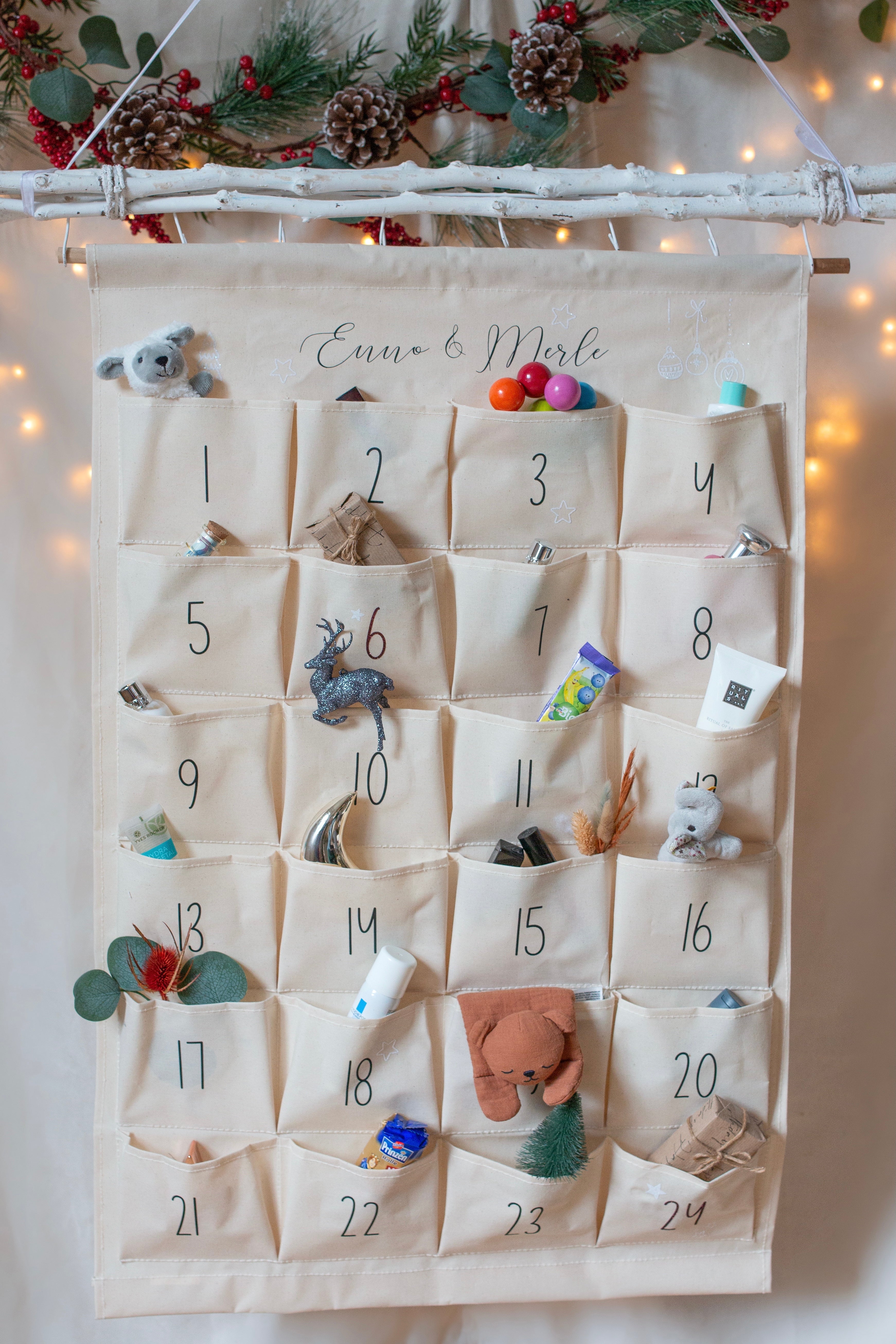 Adventskalender | wiederverwendbar | personalisiert