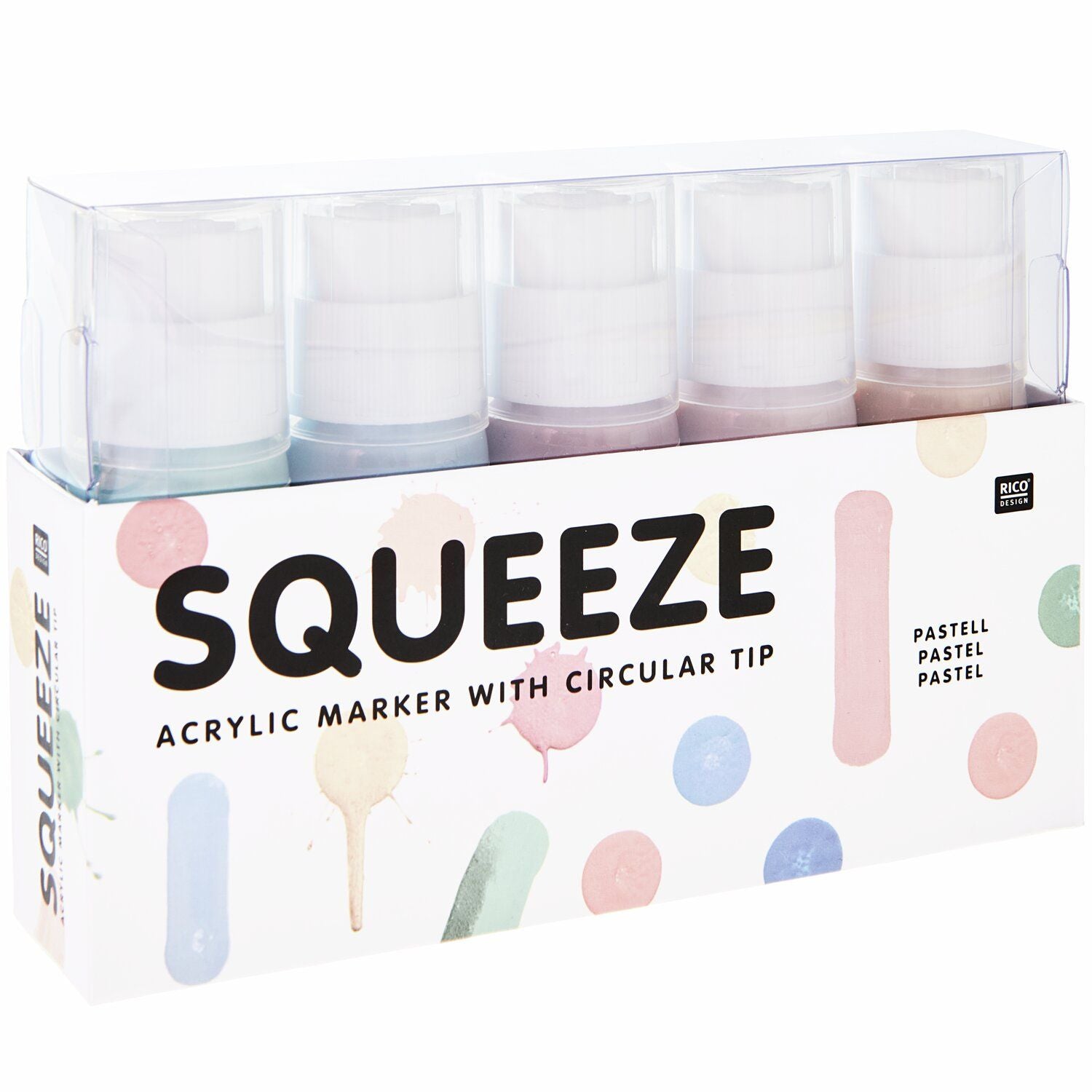 Squeezy Malstifte PASTELL | Acrylmalerei | Kreativzeit zu Hause