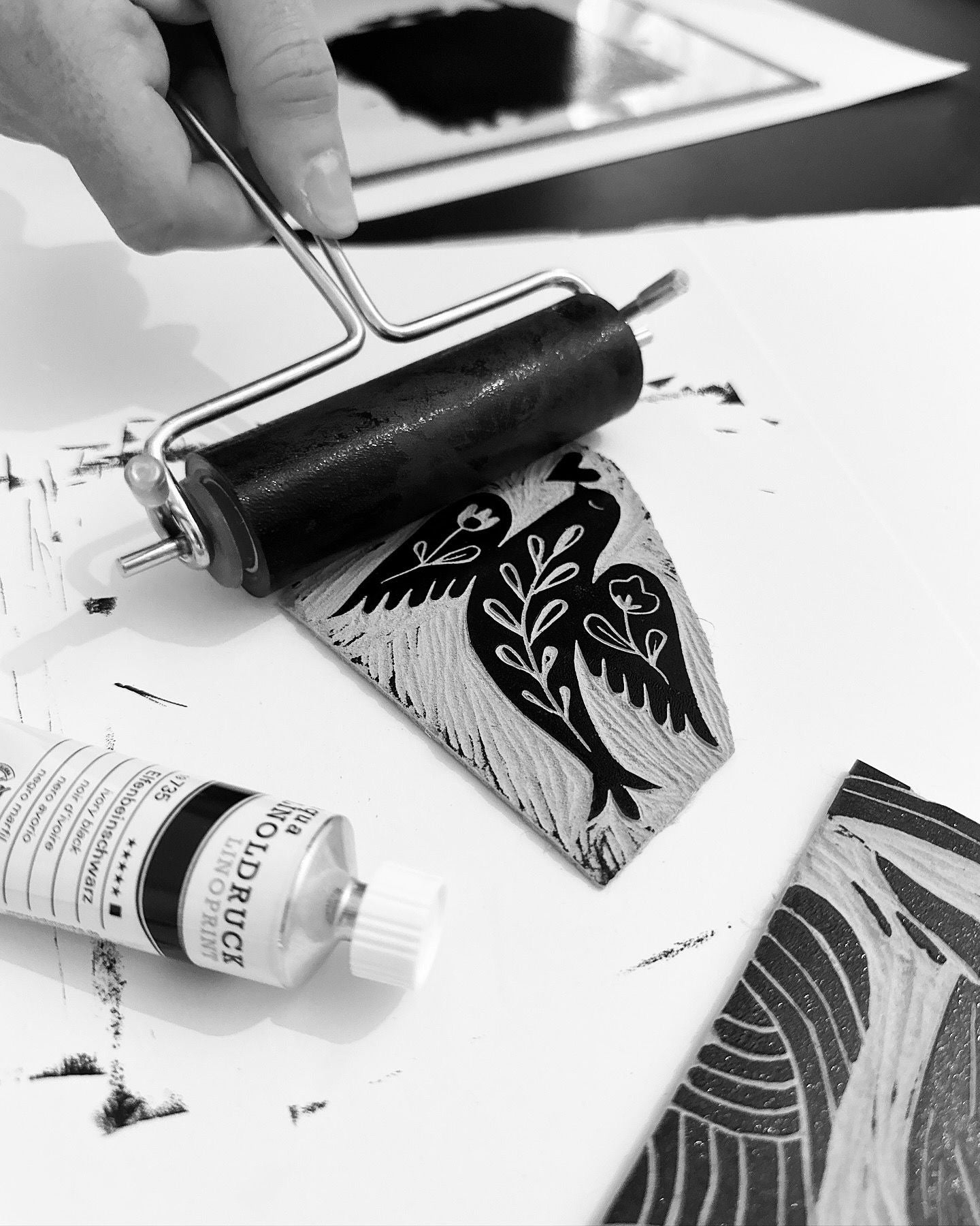 BLOCKPRINT WORKSHOP mit Julia
