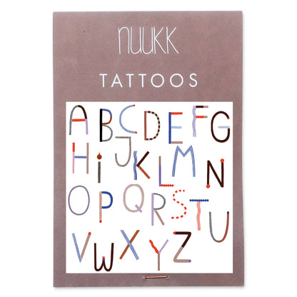 ABC-Tattoo | NUUKK | Schultüteninhalt