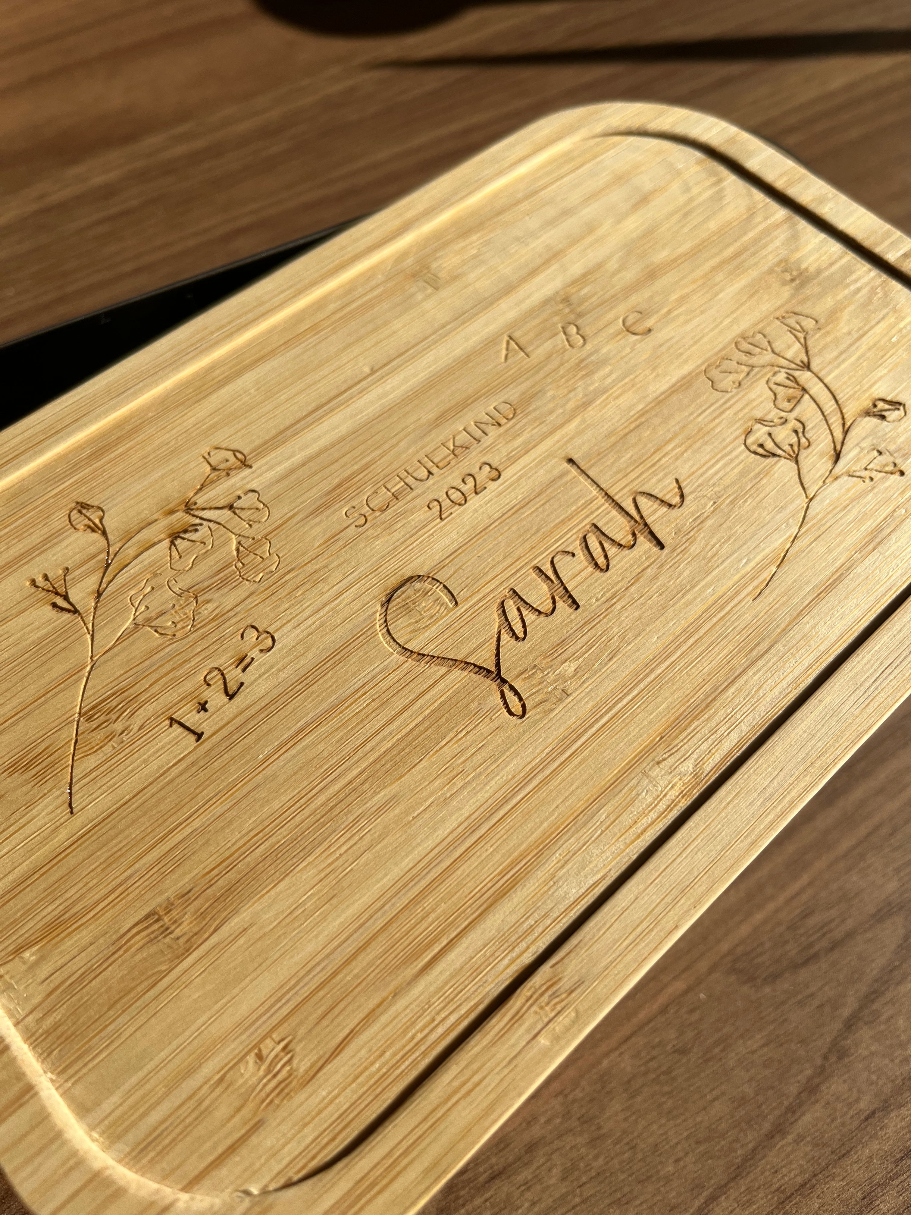 Personalisierte Brotdose | Eukalyptus | Schulkind | Schulkind 2024