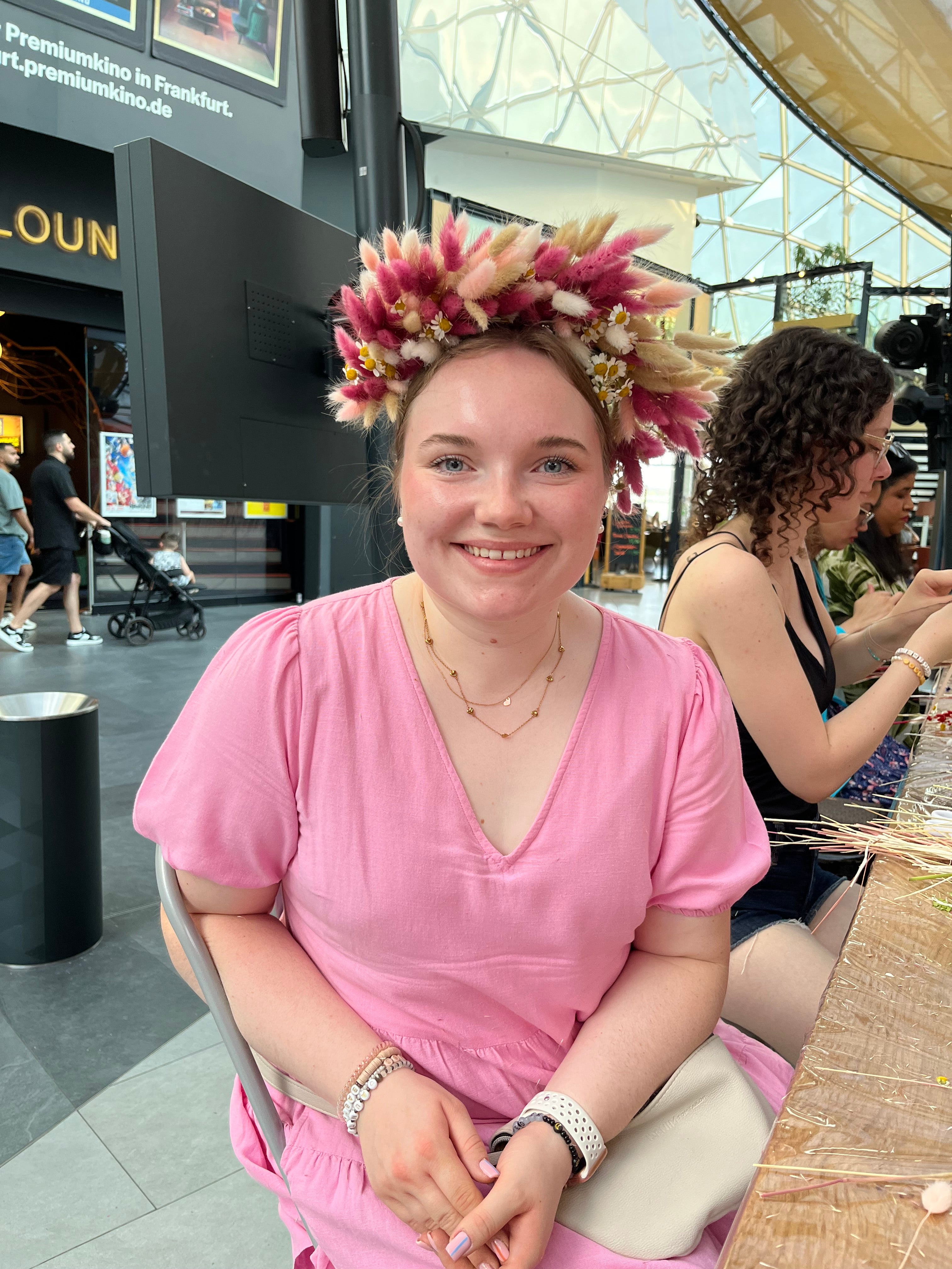 Blumenkranz designen | Blumenmädchen | Bachelorette Party | Geburtstag feiern | Babyparty