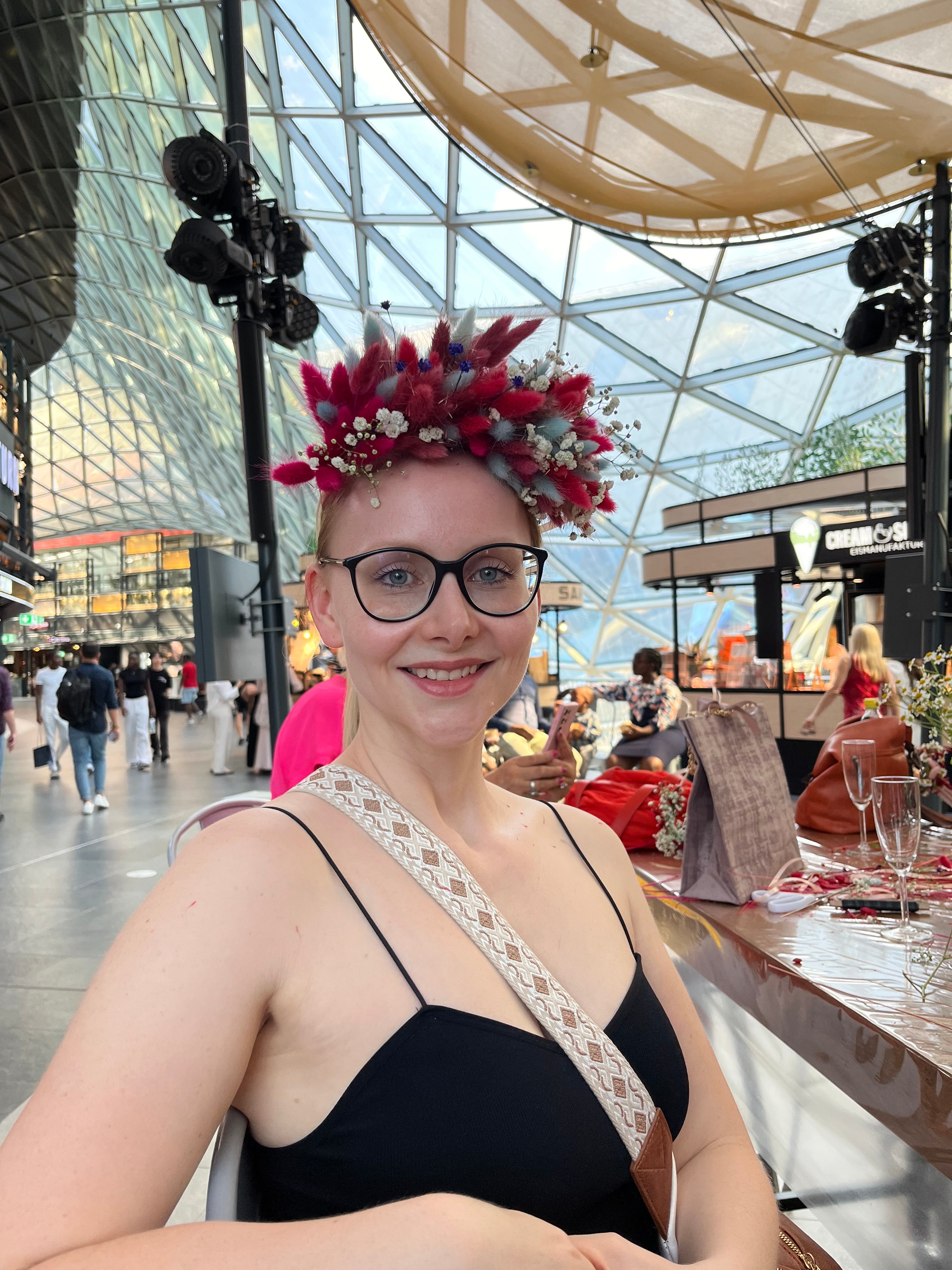 Blumenkranz designen | Blumenmädchen | Bachelorette Party | Geburtstag feiern | Babyparty