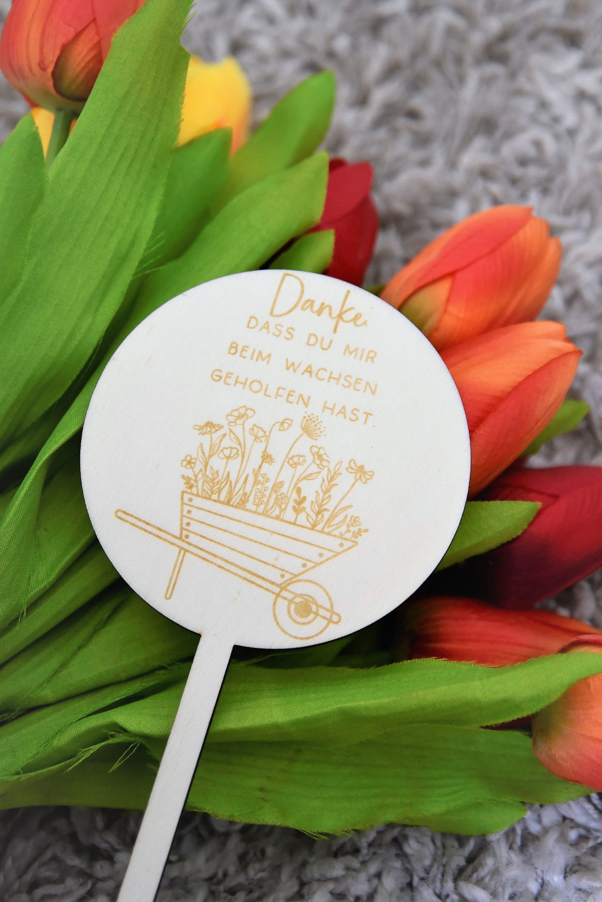 Blumenstecker | Abschiedsgeschenk Kindergarten | Geschenk Erzieher