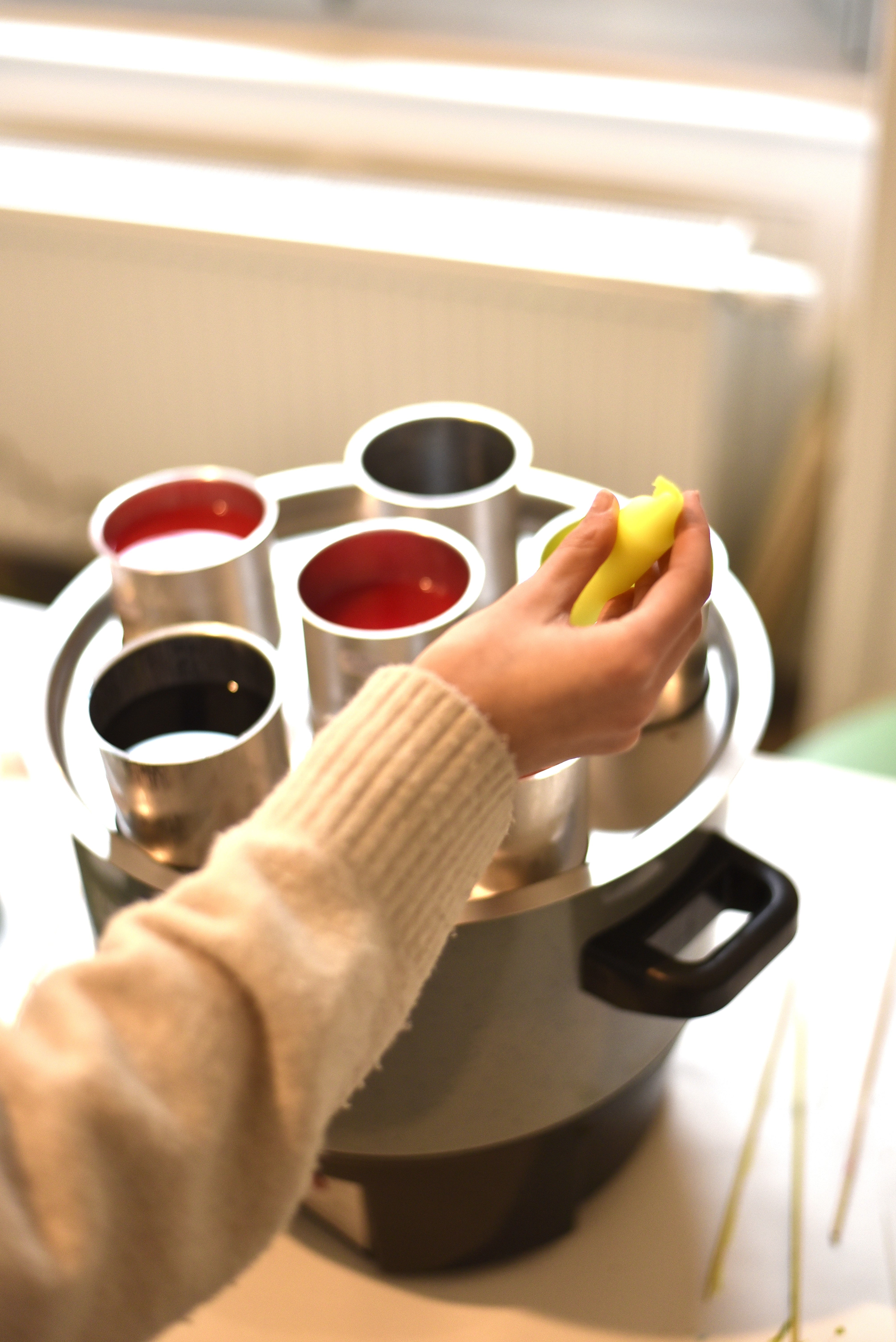 JGA | Kerzen dippen | Kreativzeit | Dip dye Workshop