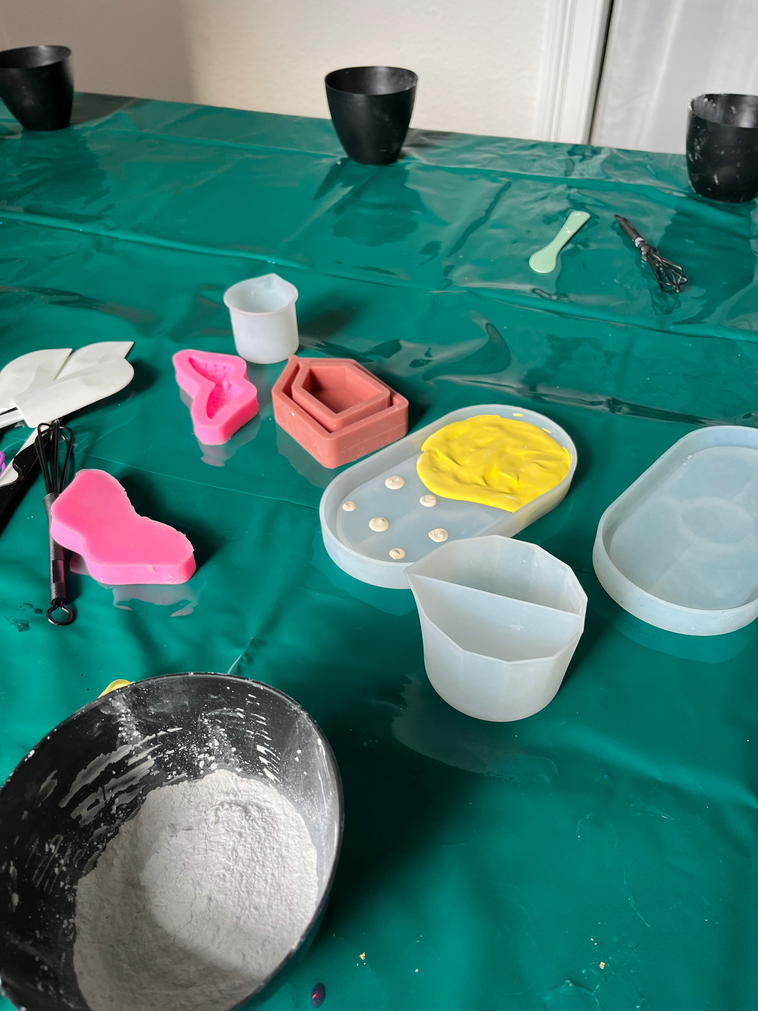 Jesmonite Workshop | gieße deine eigene Form | probier dich aus