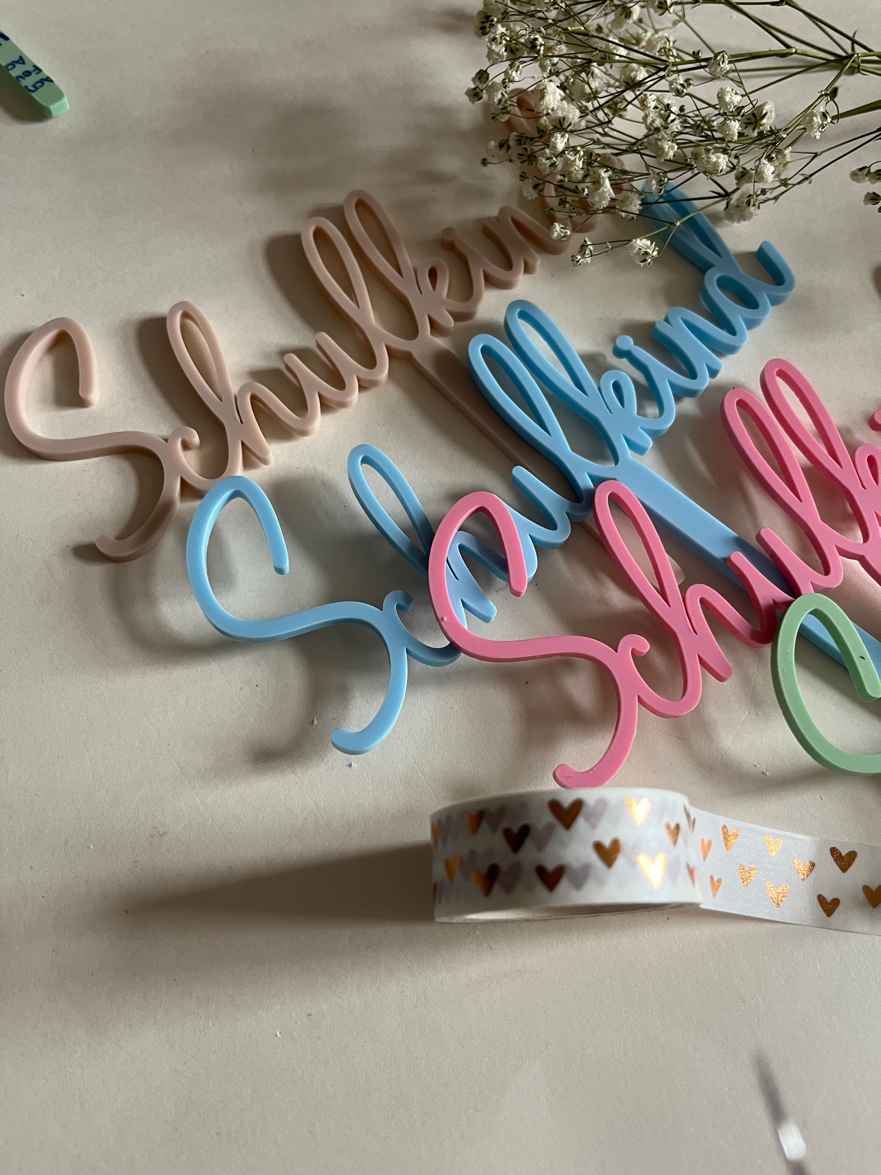 Caketopper Schulkind | aus Holz oder Acryl