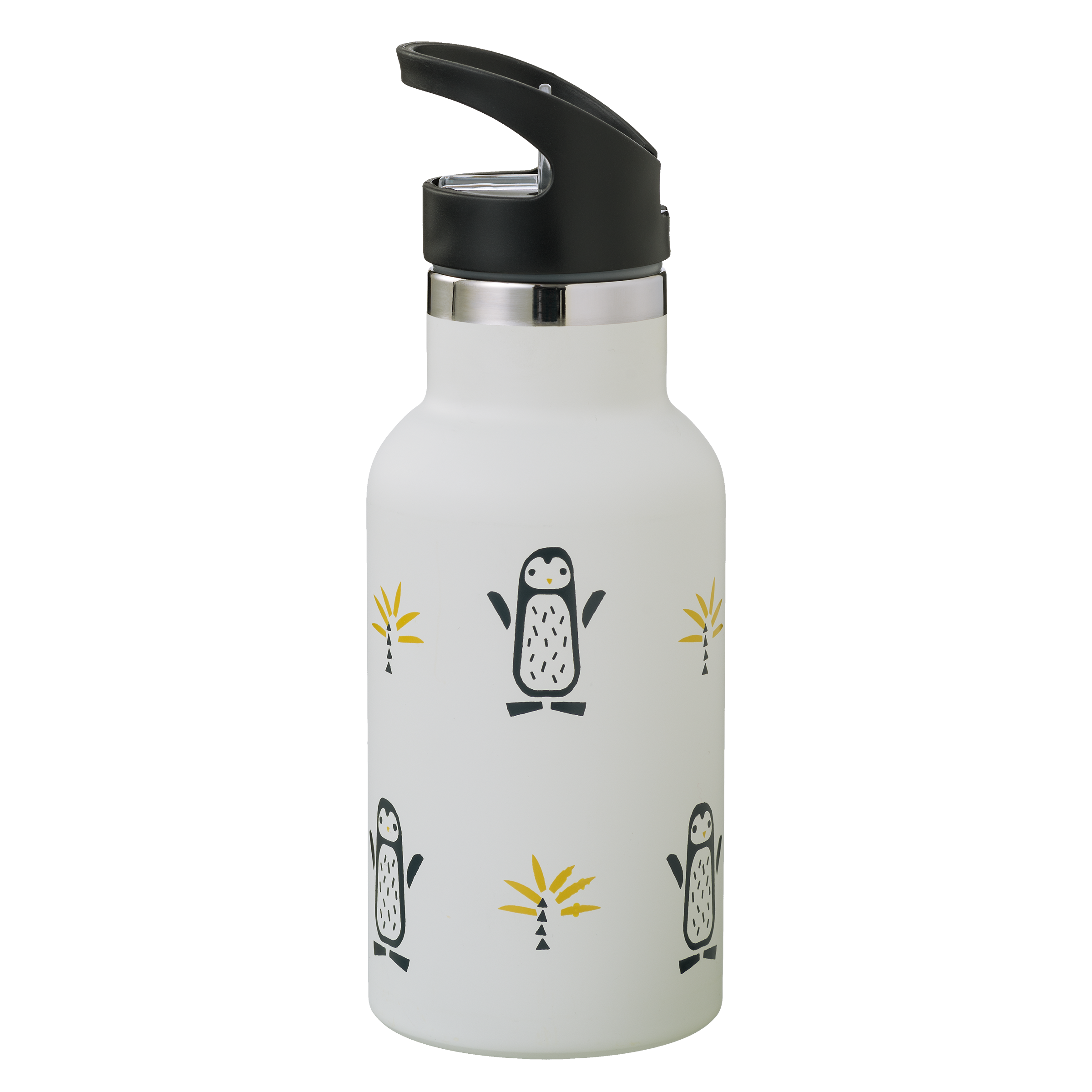 Trinkflasche 350 ml | Pinguin | Personalisieren möglich | zur Einschulung