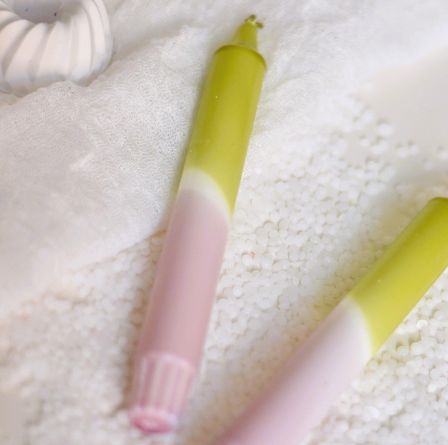 Dip Dye Kerze "Frühlingstag" | Handmade by Rosmarinparty