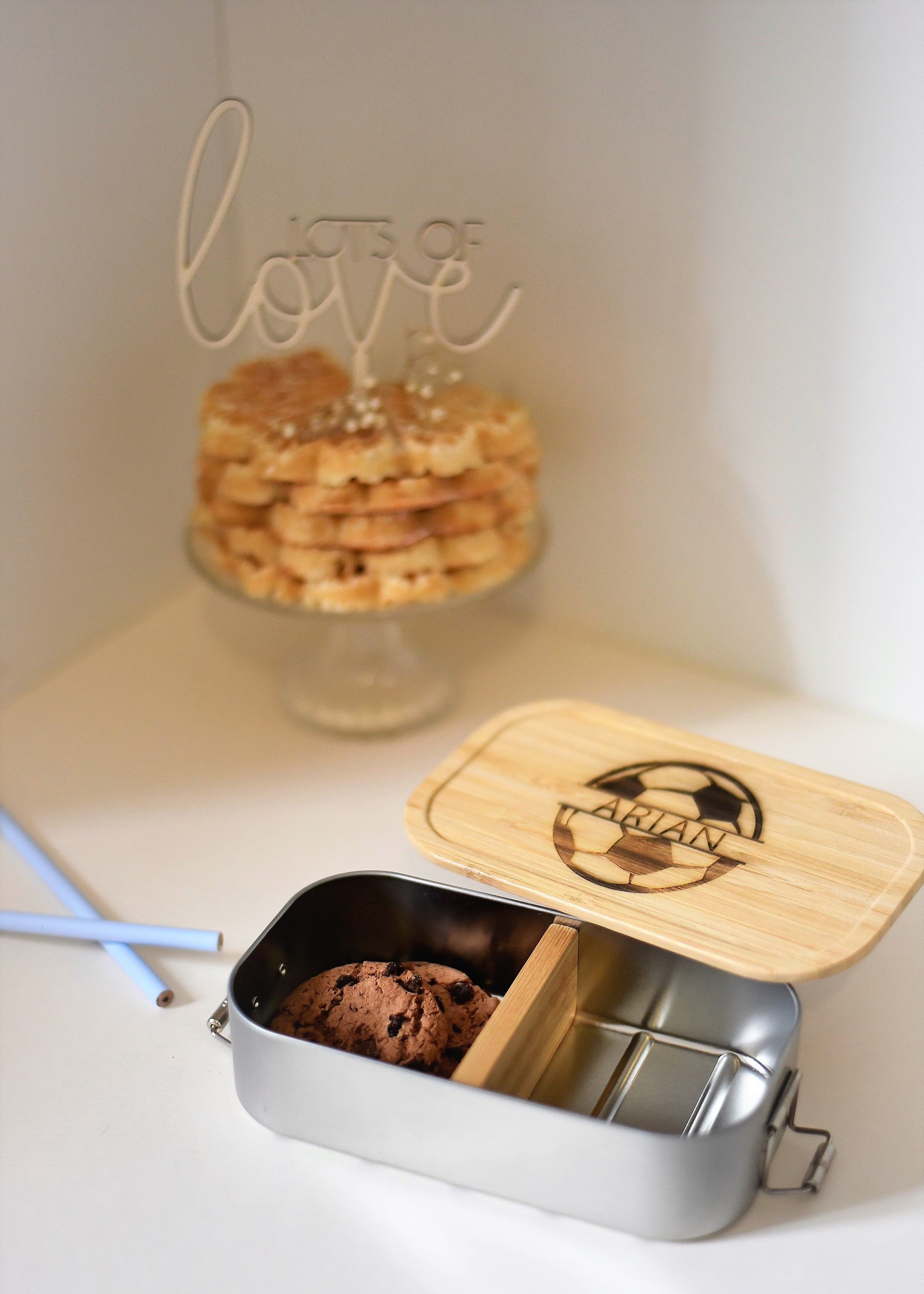 Brotdose Schulkind | Fußball | Einschulungsgeschenk | personalisiert