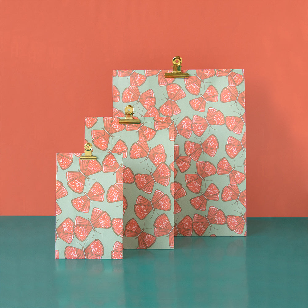 Geschenkklammer Gold | Geschenkverpackung | 4er Set