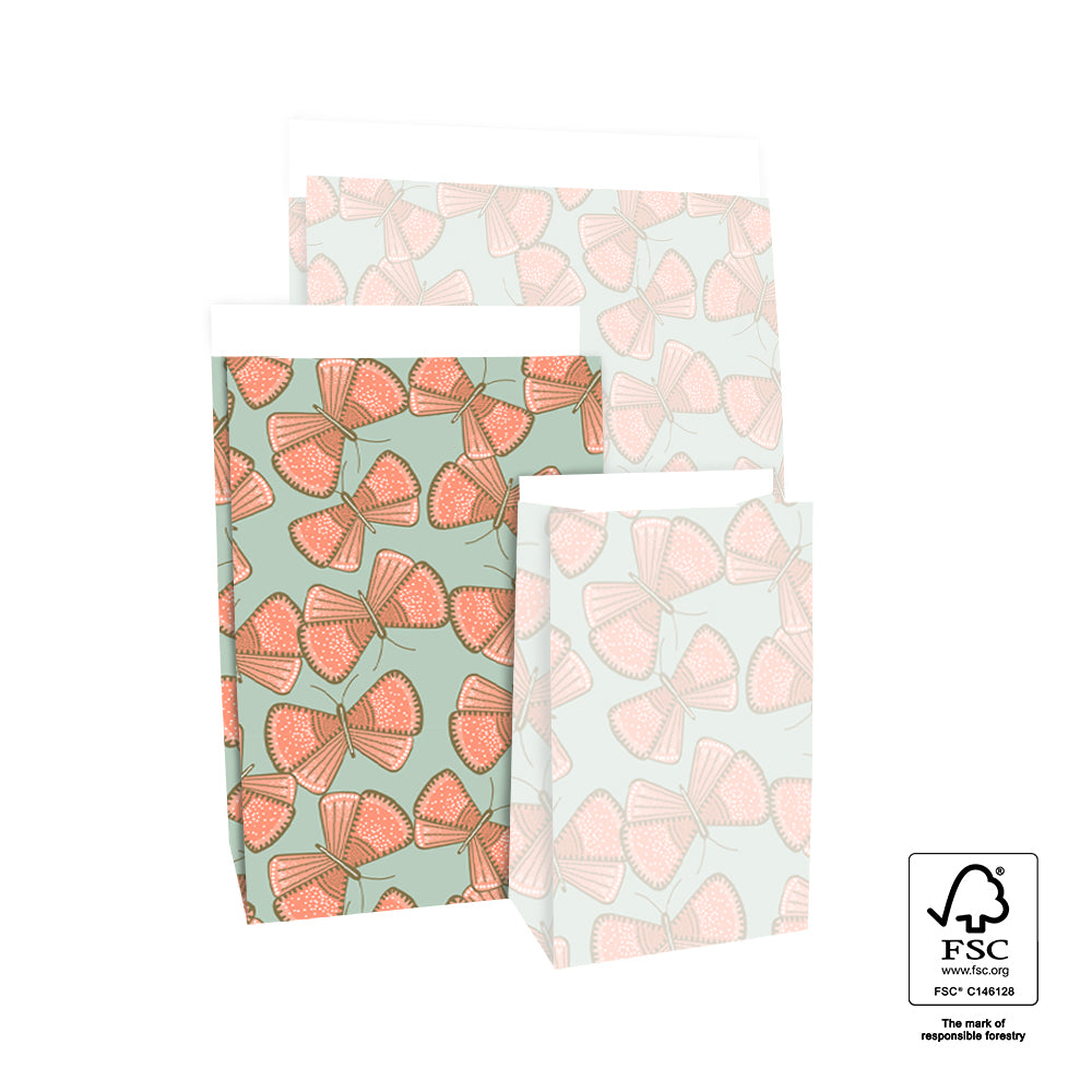 Blockbodenbeutel | Big Butterfly | Geschenkverpackung