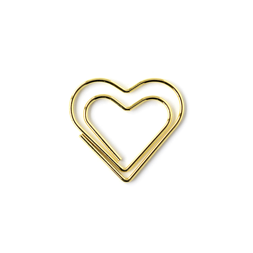 Geschenkklammer Herz | Geschenkverpackung | 4er Set