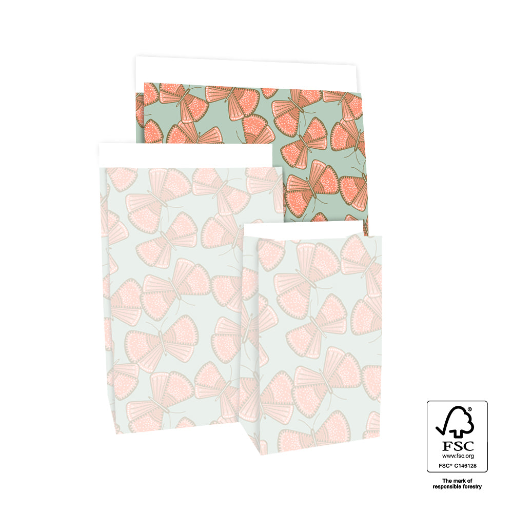 Blockbodenbeutel | Big Butterfly | Geschenkverpackung