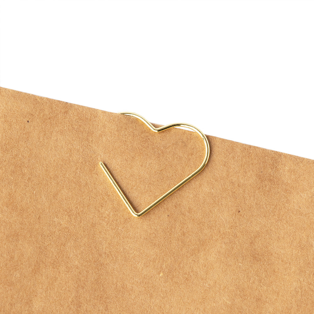 Geschenkklammer Herz | Geschenkverpackung | 4er Set