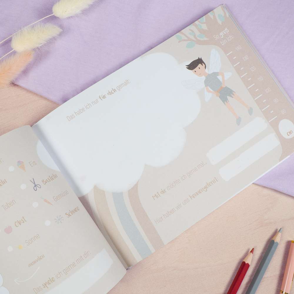 Feenwelt Freundebuch | Erinnerungsalbum & Freundebuch | Mintkind
