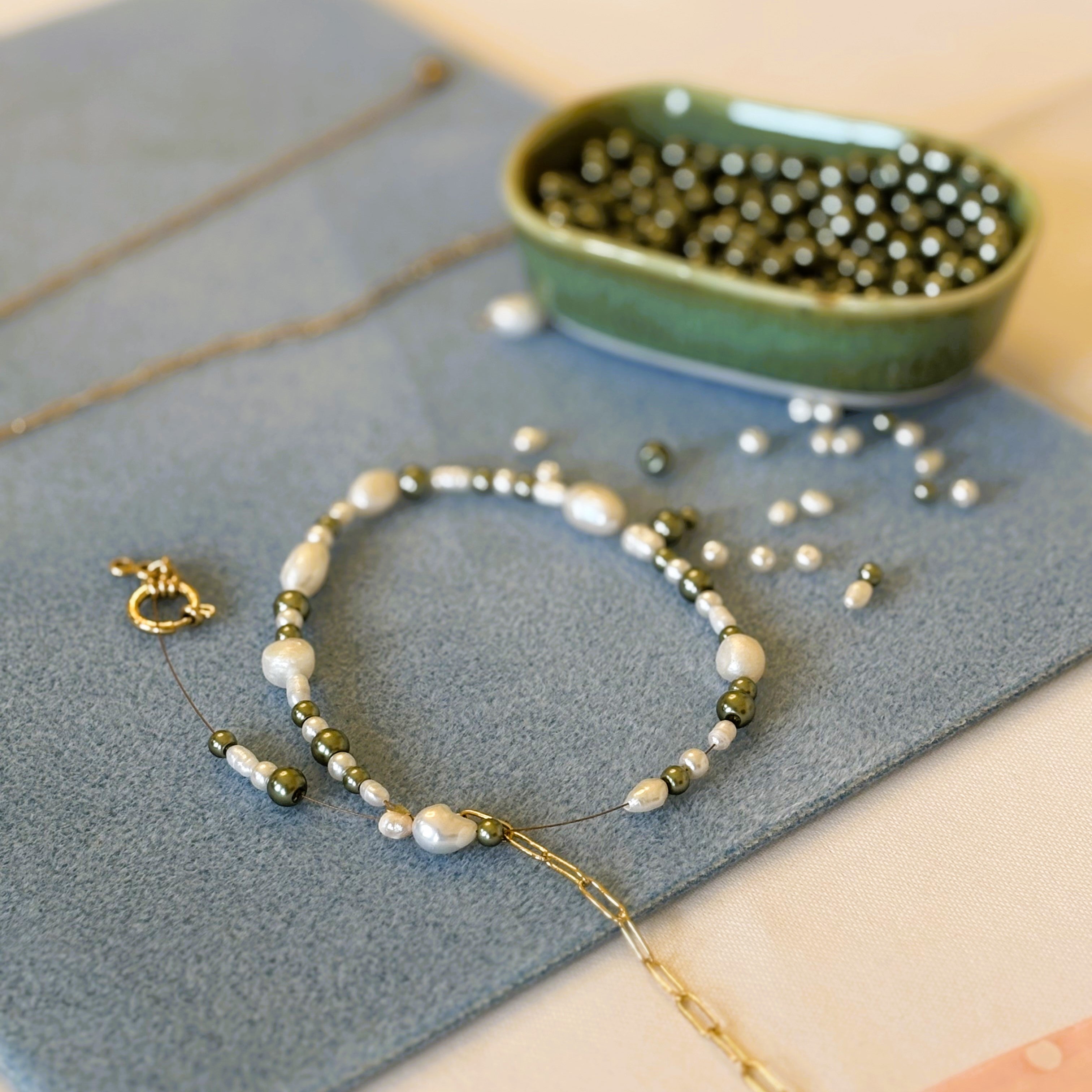 Perlen-Workshop | gestalte ein Armband und eine Kette