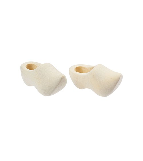 Holzschuhe | Wichtel | 3cm | Naturholz