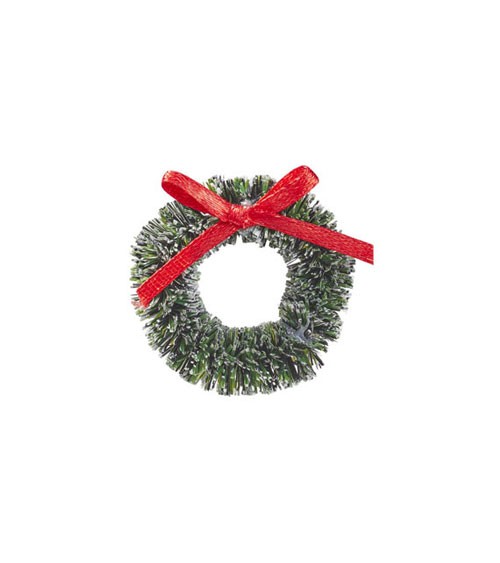 Mini Weihnachtskranz | Eingangstüre | Adventskranz