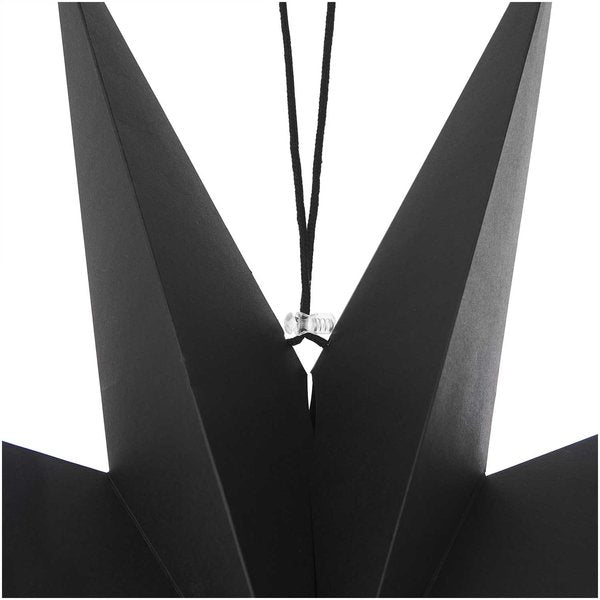 Papierstern | Schwarz | 28cm oder 45cm