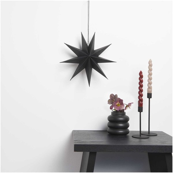 Papierstern | Schwarz | 28cm oder 45cm