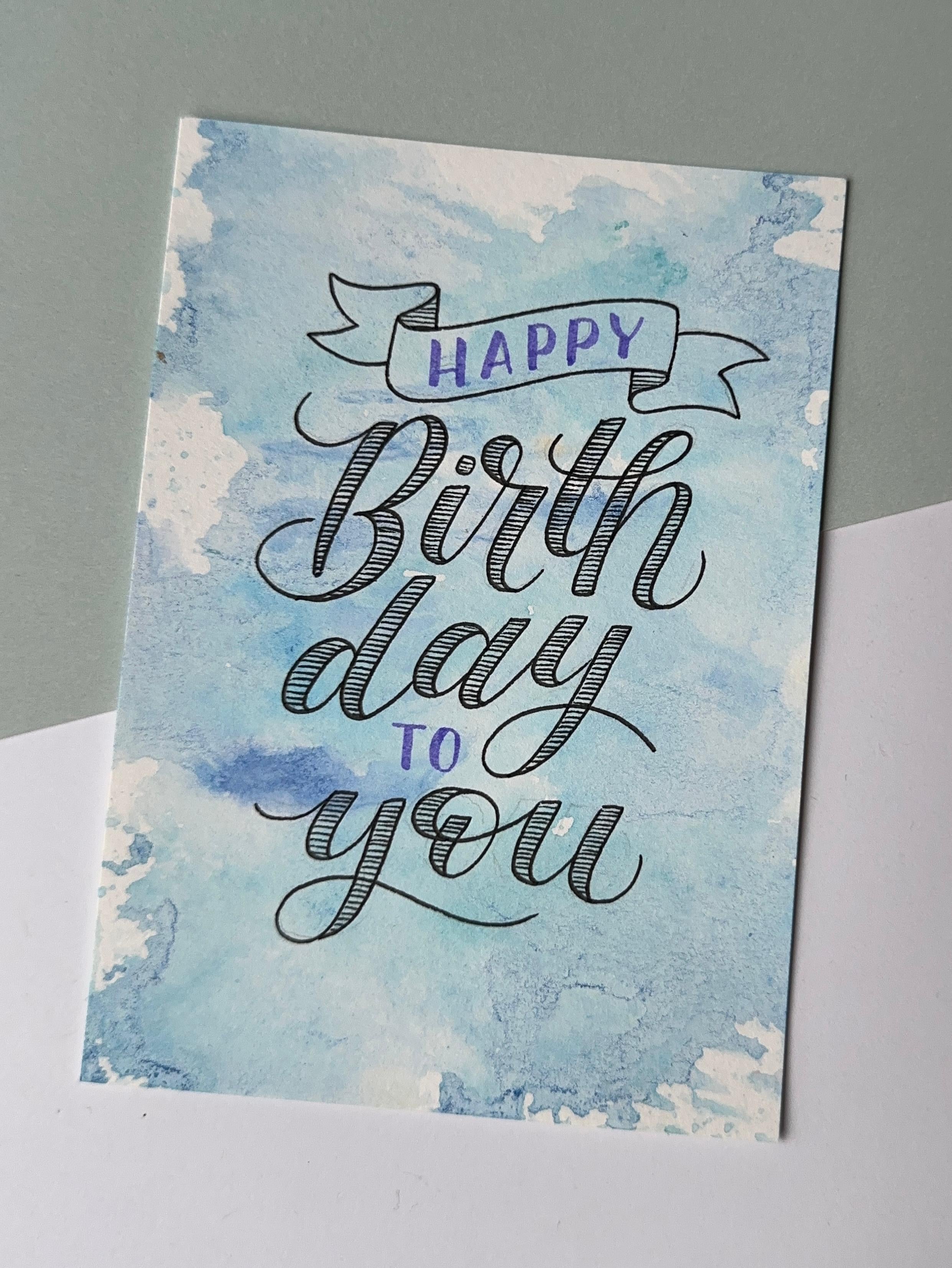 HANDLETTERING WORKSHOP mit Julia