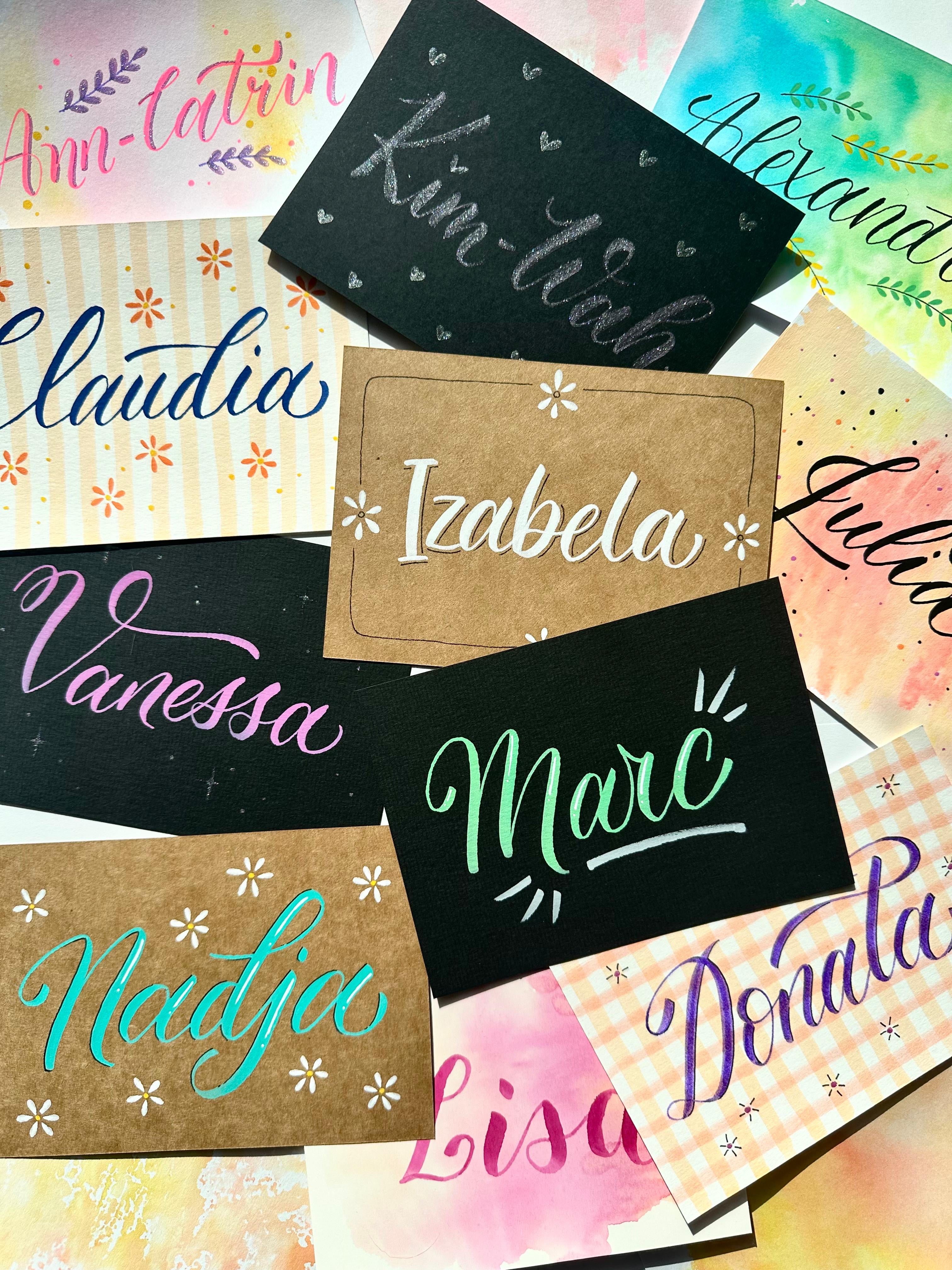 HANDLETTERING WORKSHOP mit Julia
