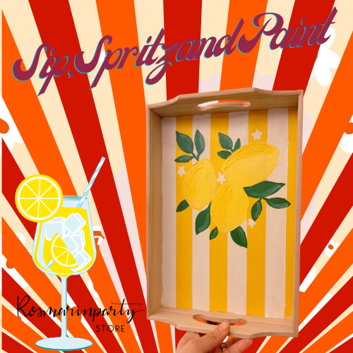 Afterwork Sip Dolce Vita , Spritz and Paint | JGA Workshop | Kreativ-Mal-Workshop