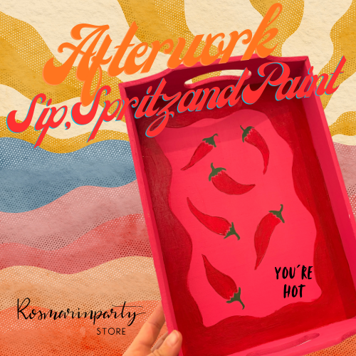 Afterwork Sip, Spritz and Paint | JGA Workshop | Kreativ-Mal-Workshop