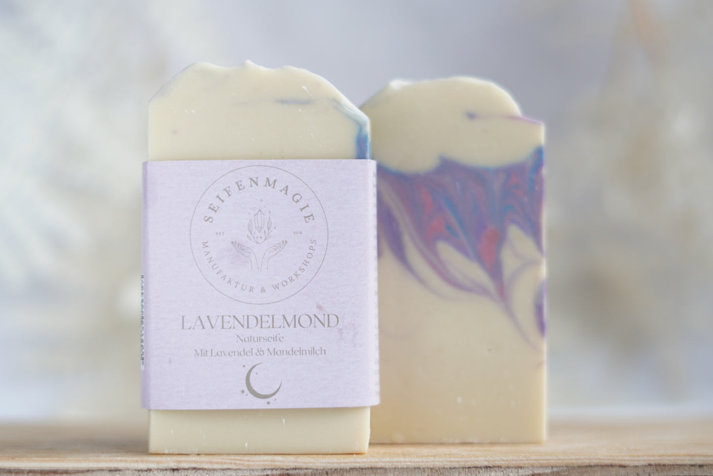"Lavendelmond" | Seifenmagie | Naturseife