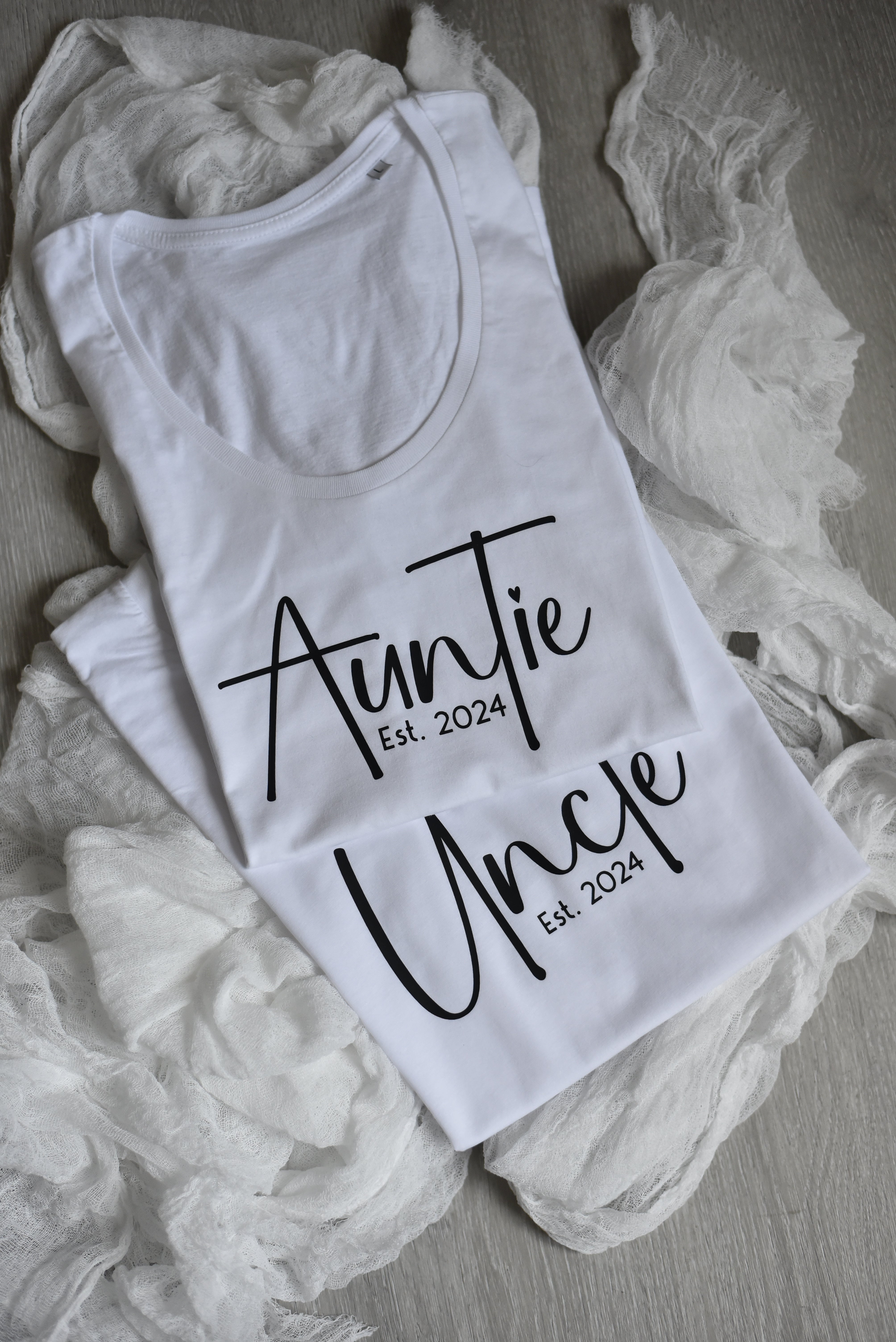 Auntie Shirt | Uncle Shirt | Schwangerschaftsverkündung | du wirst...